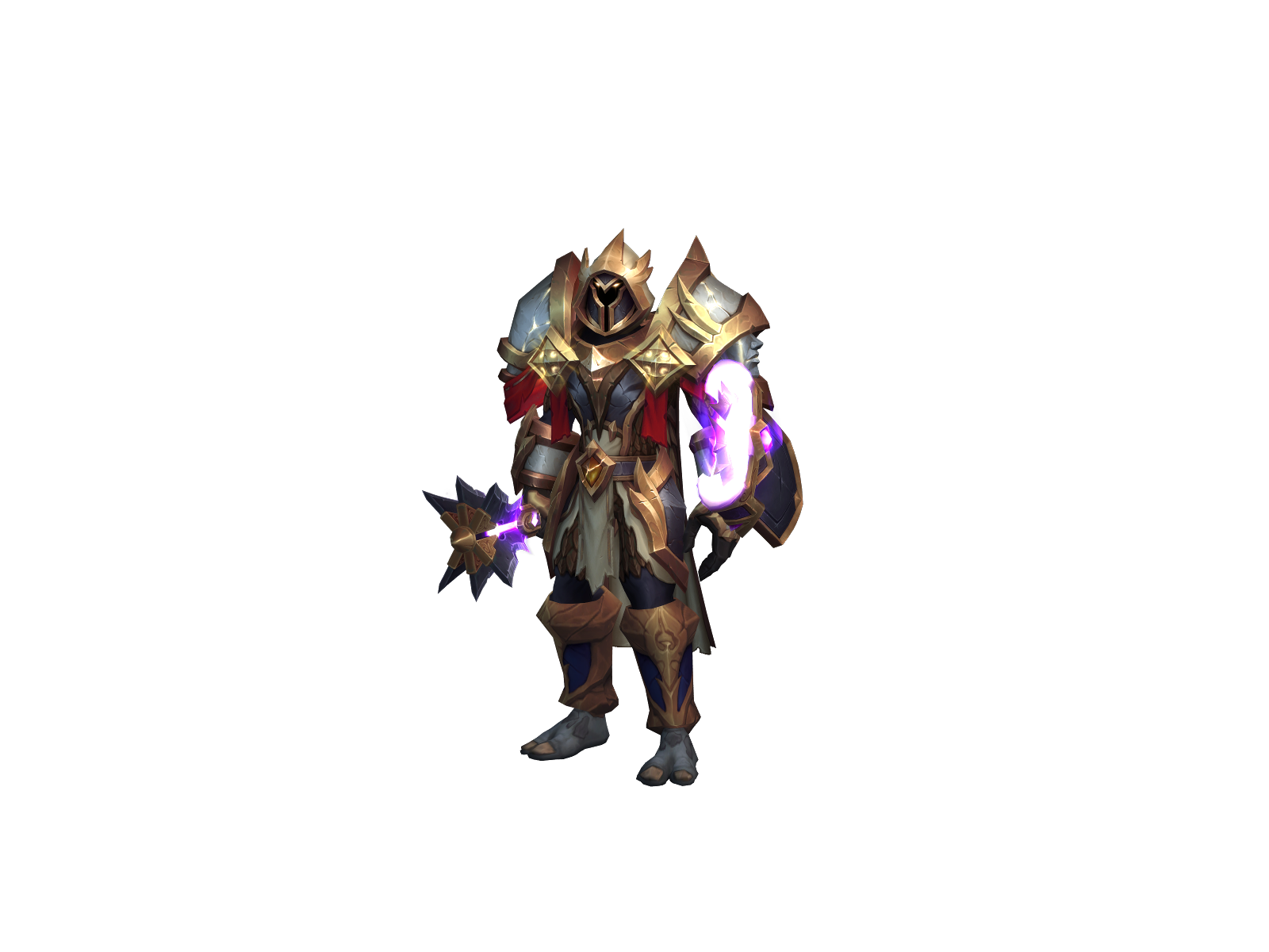 Delamare 3D character render