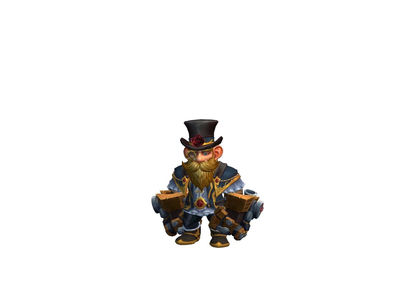 Hoonterbar 3D character render
