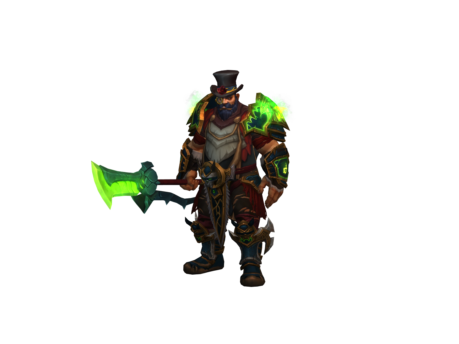 Restokinman 3D character render