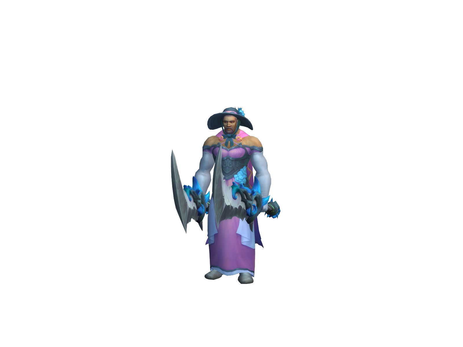 Slamueladams 3D character render