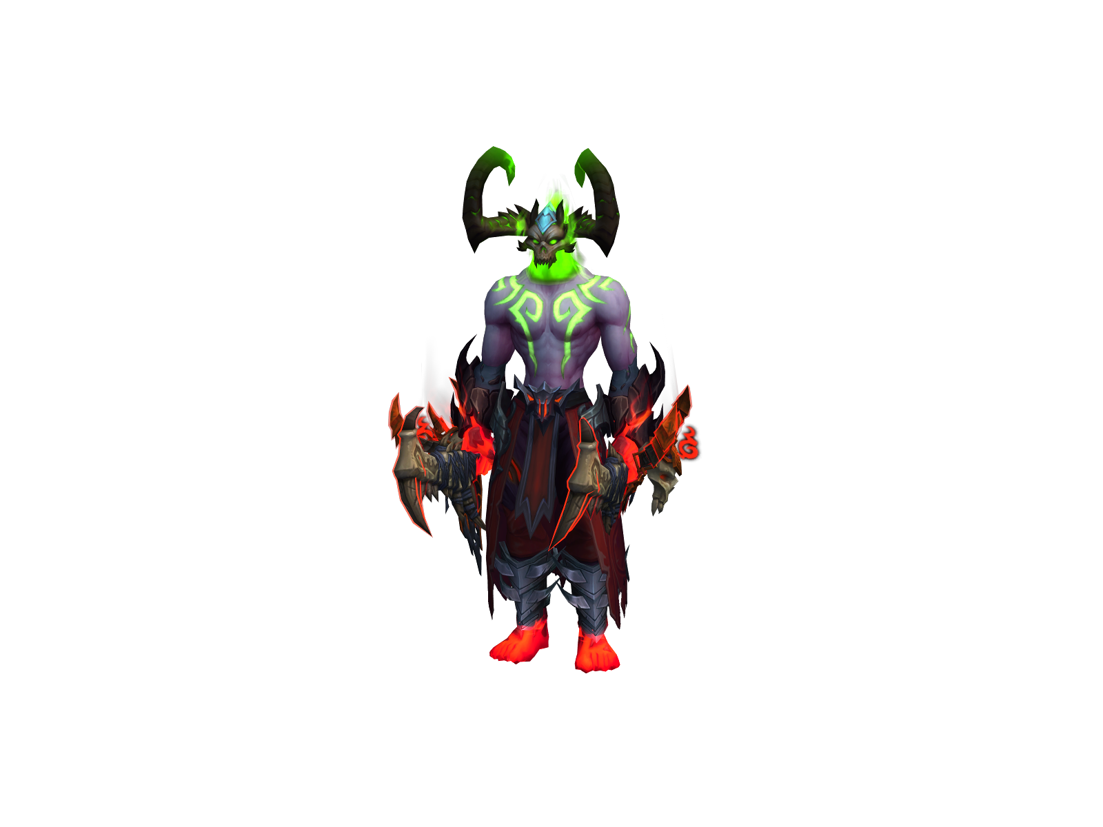 Jakð 3D character render