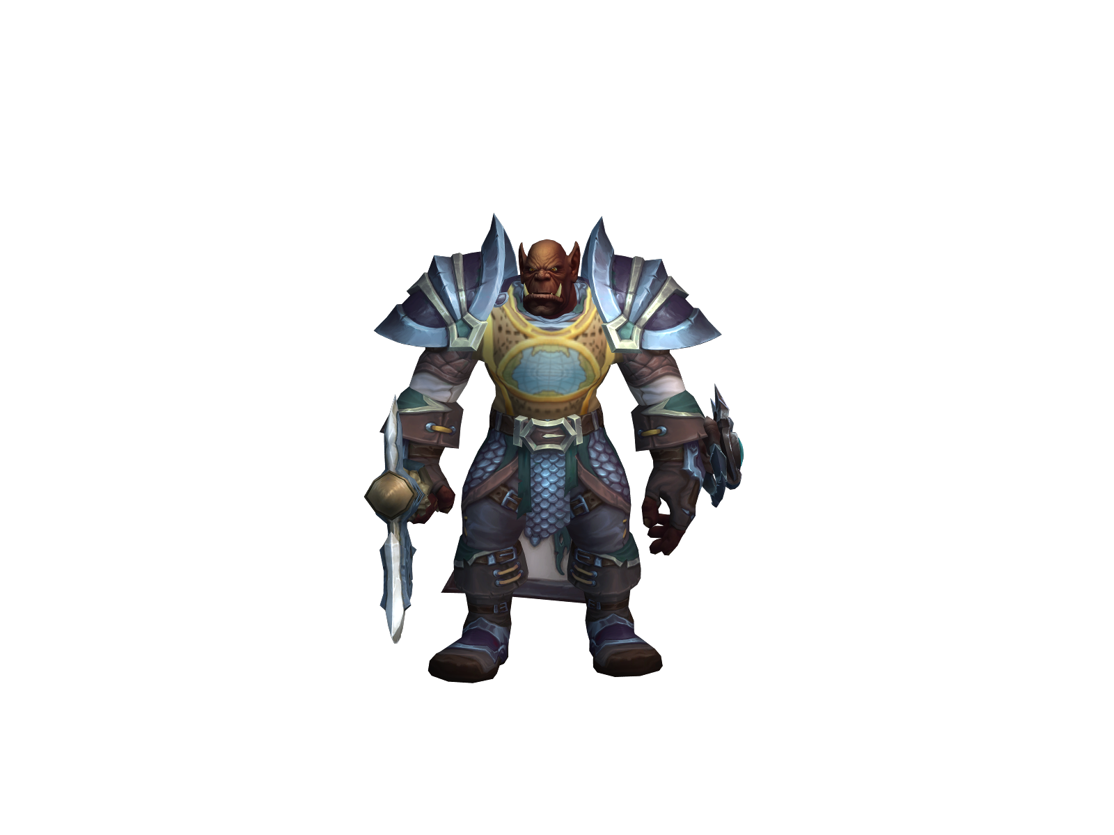 Darkshaman 3D character render
