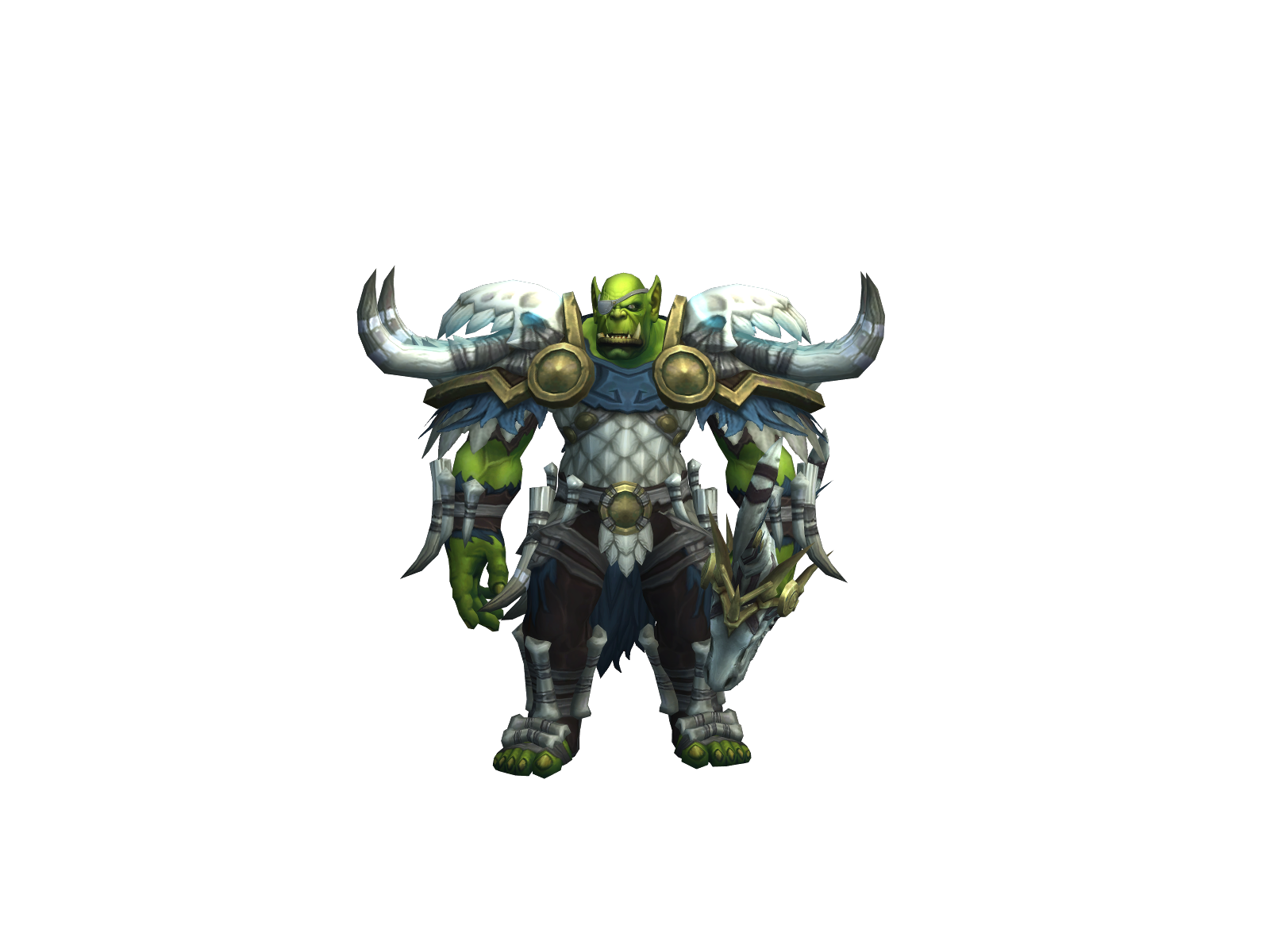 Garg 3D character render