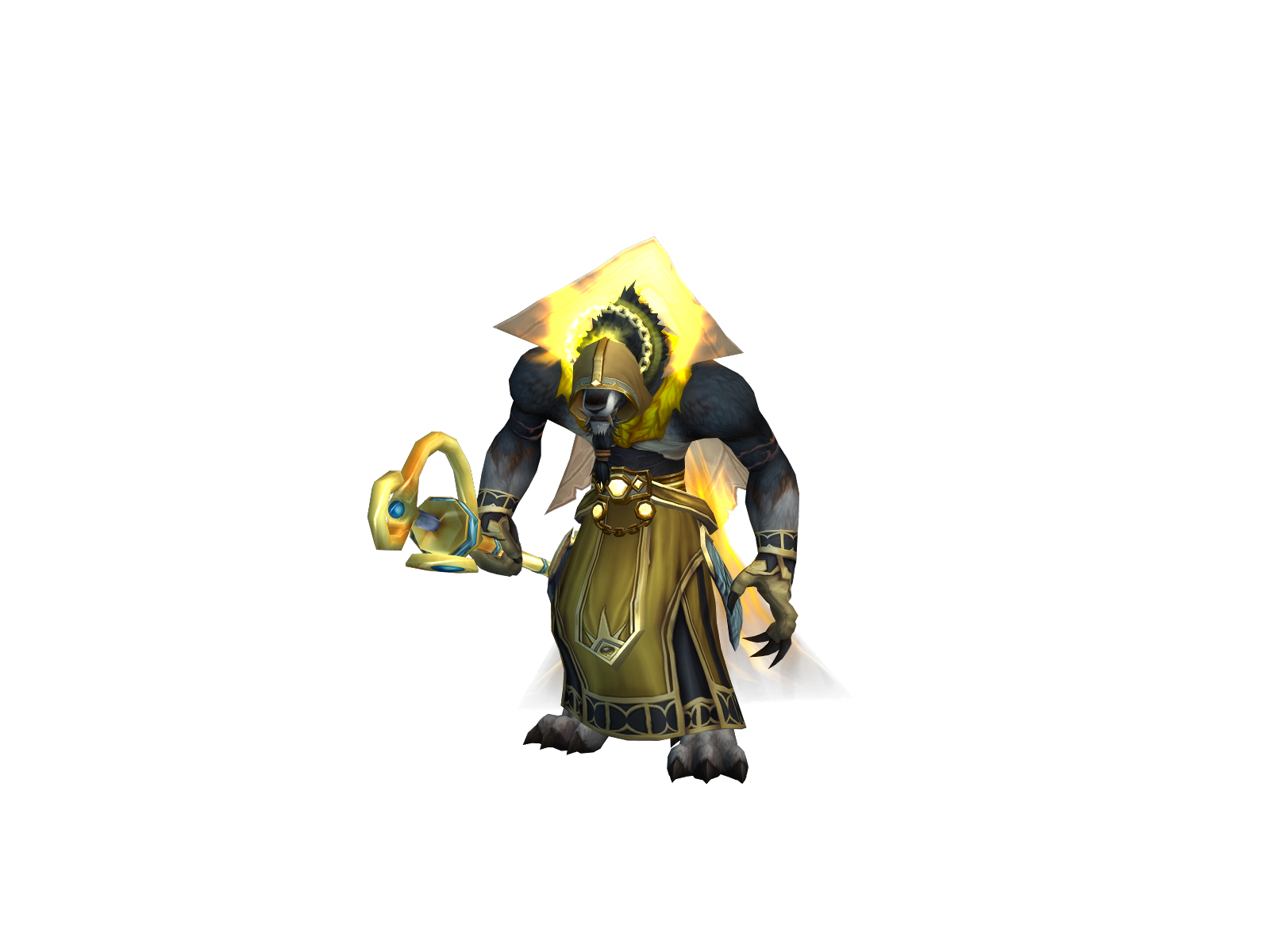 Râku 3D character render