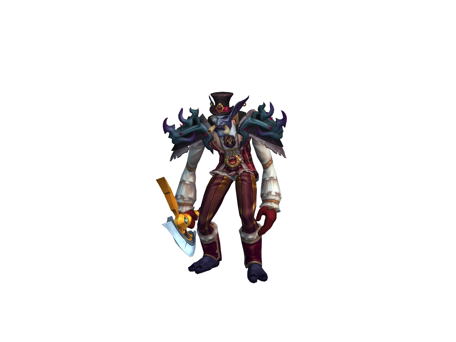 Zurtrum 3D character render