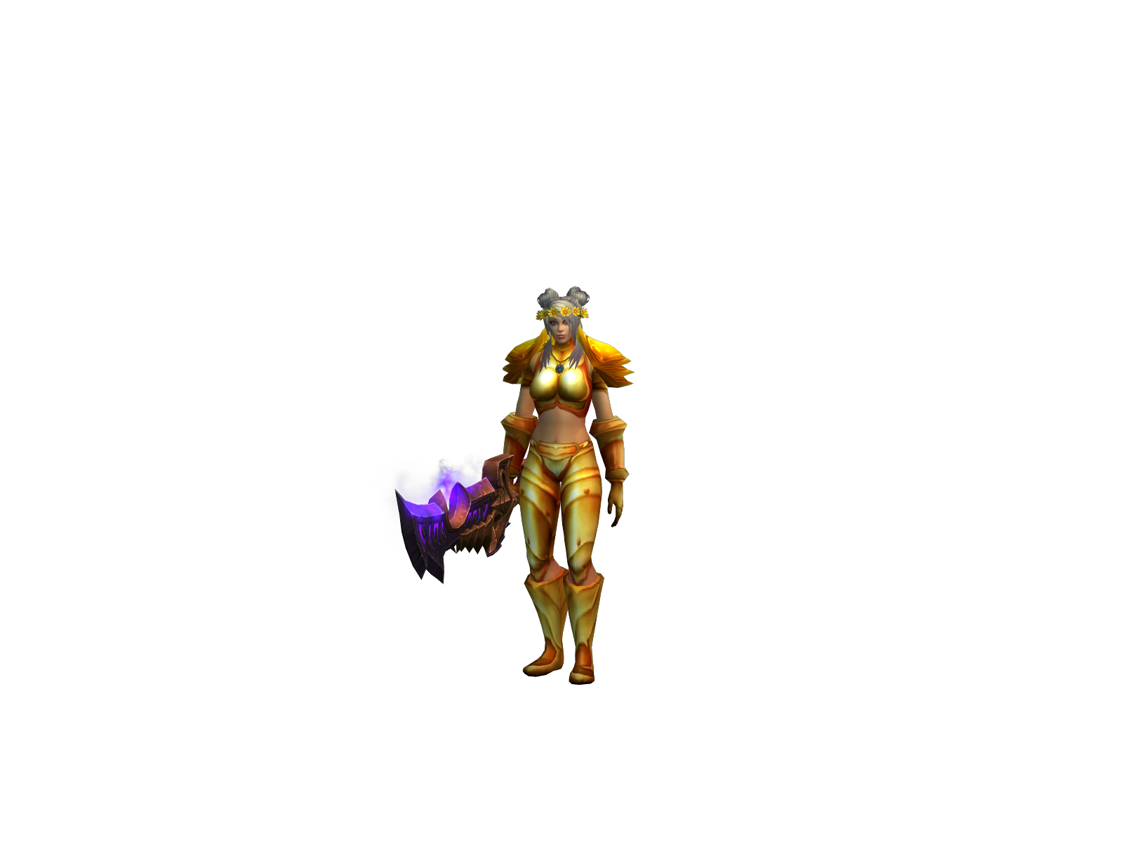 Fentribution 3D character render