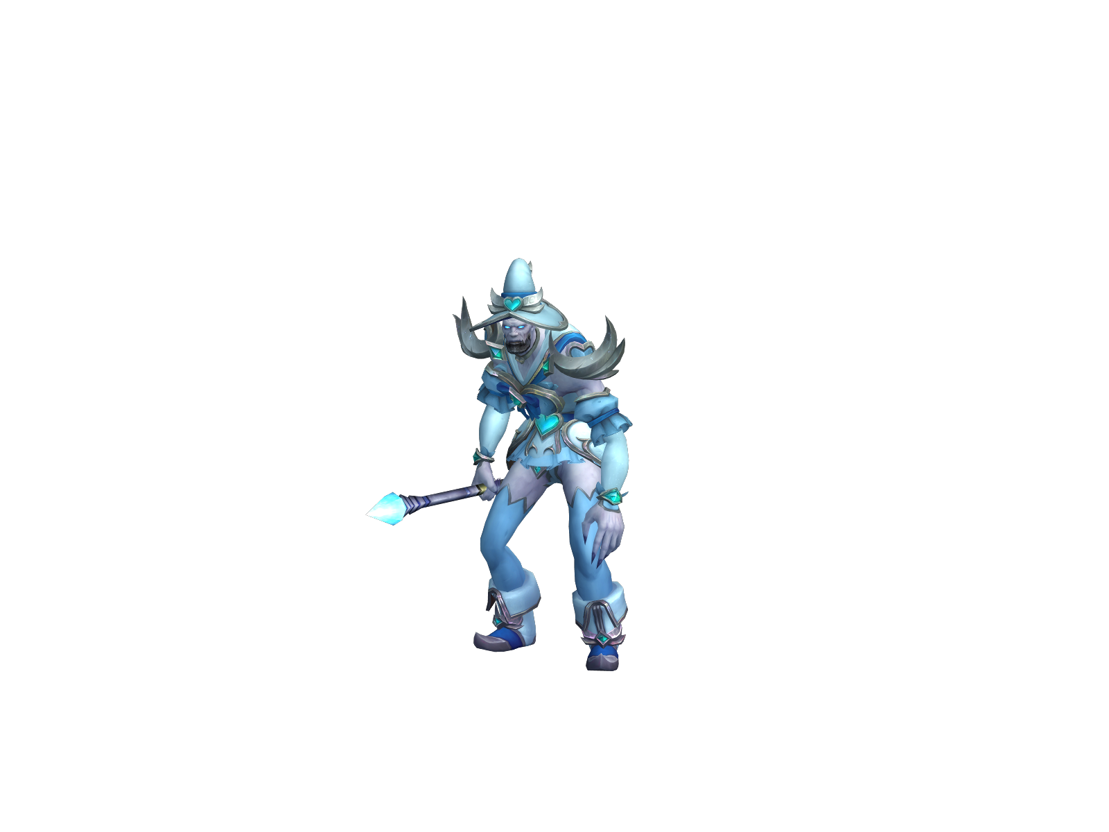 Chomang 3D character render