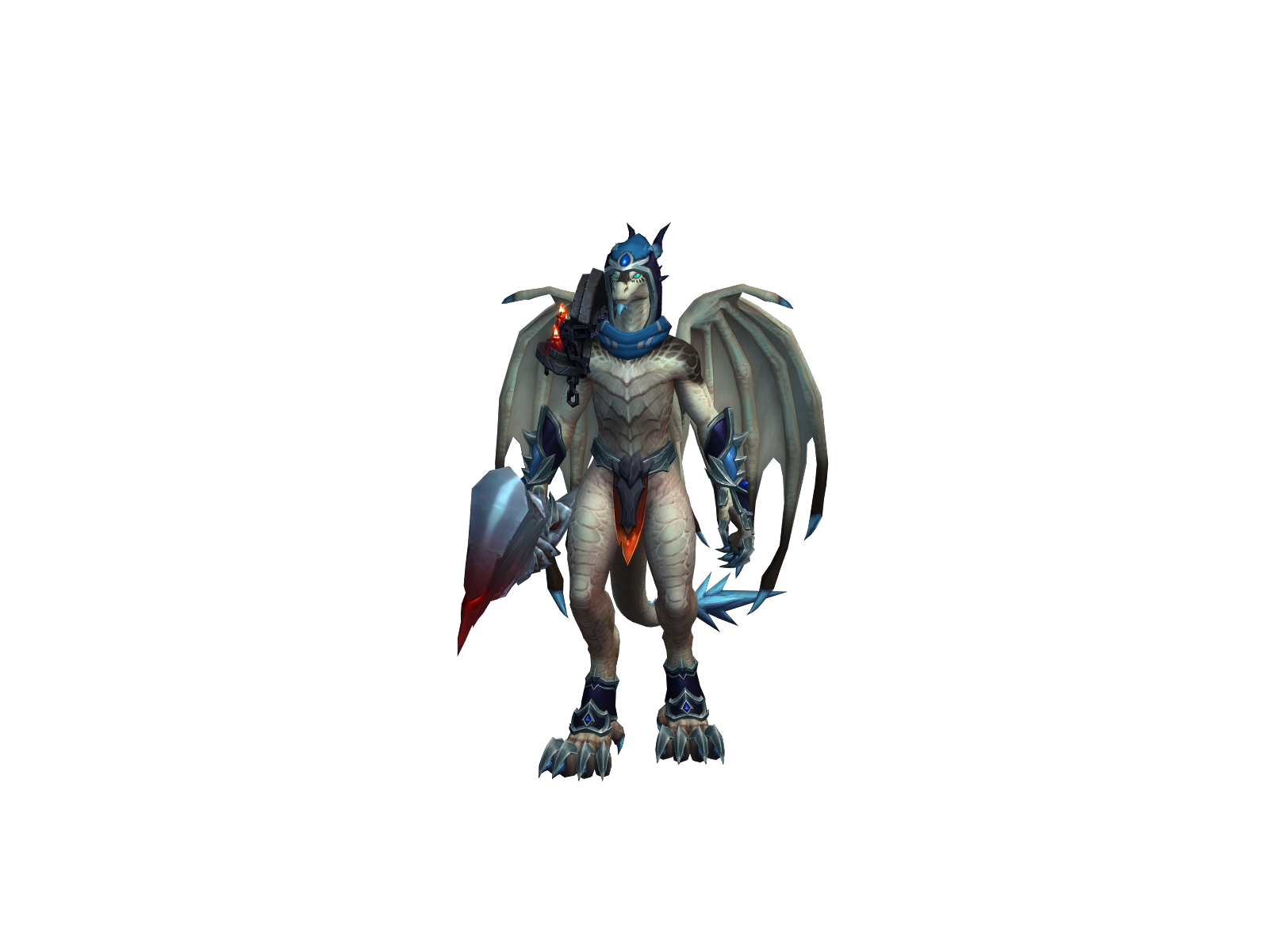 Nephrin 3D character render