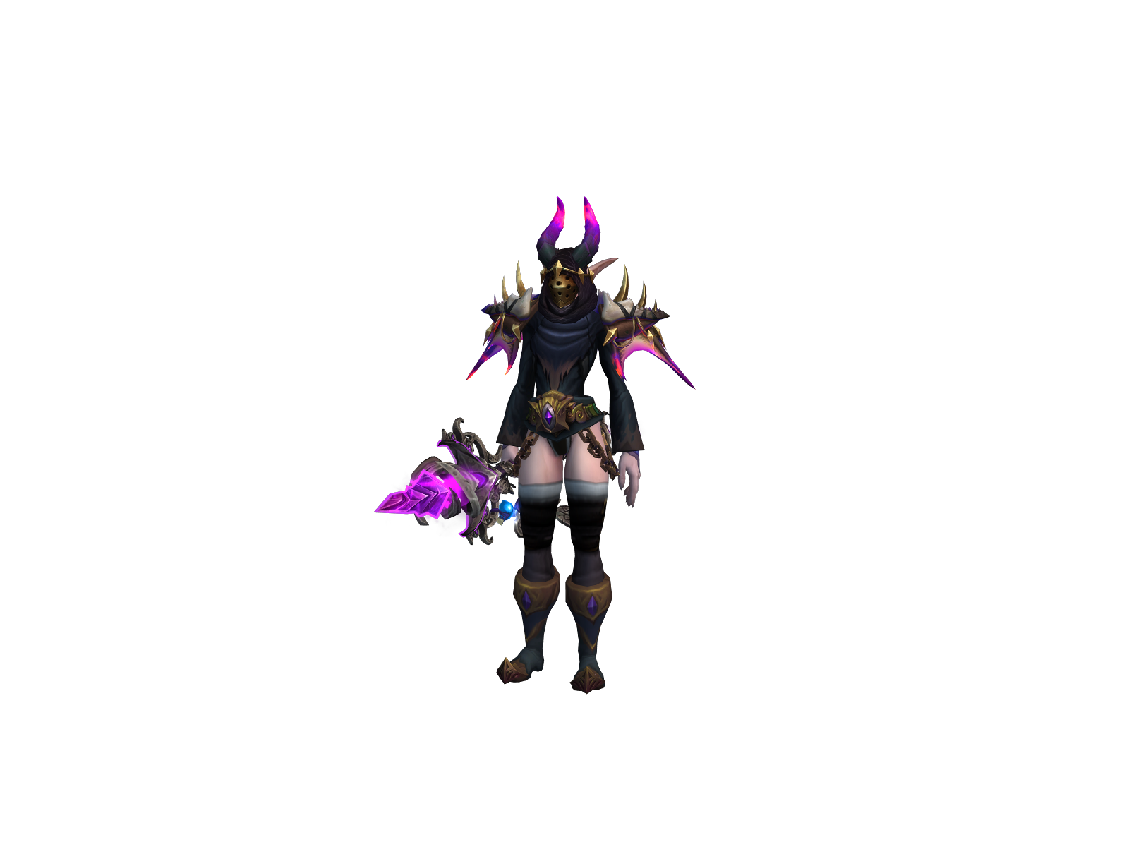 Papabust 3D character render