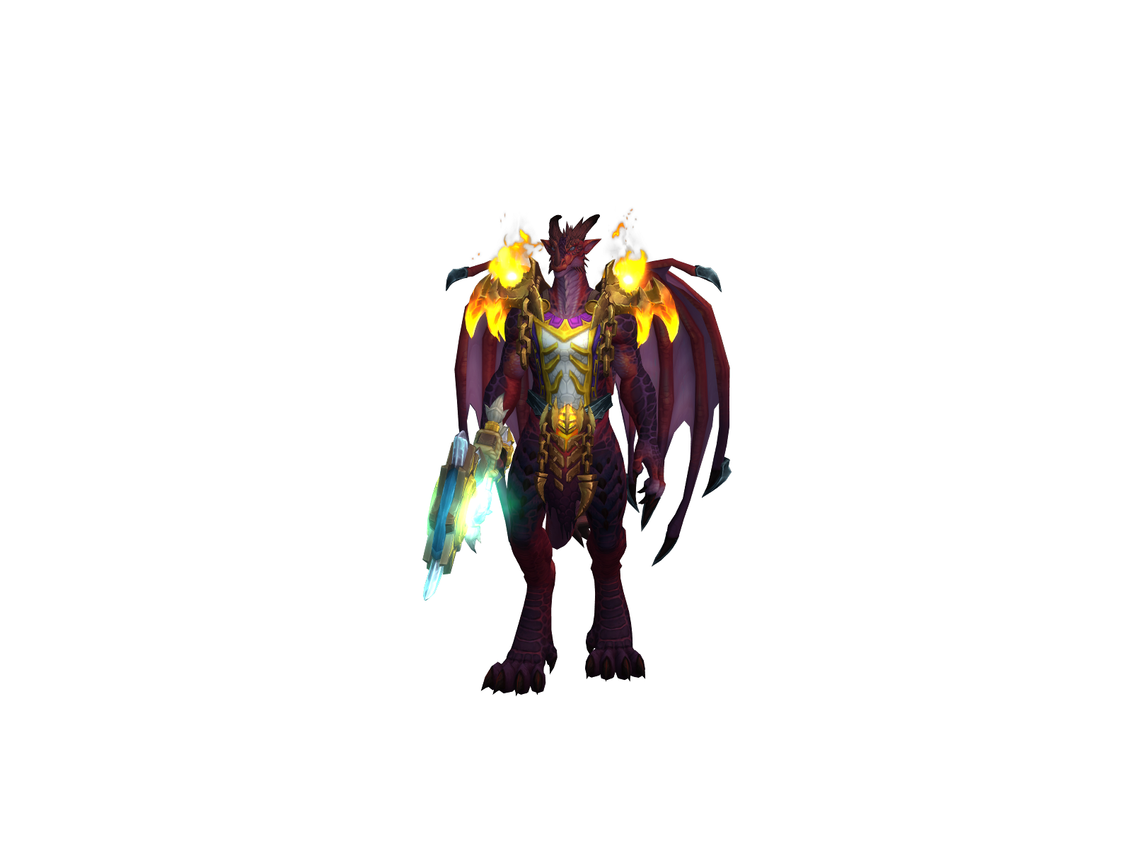 Drakwi 3D character render