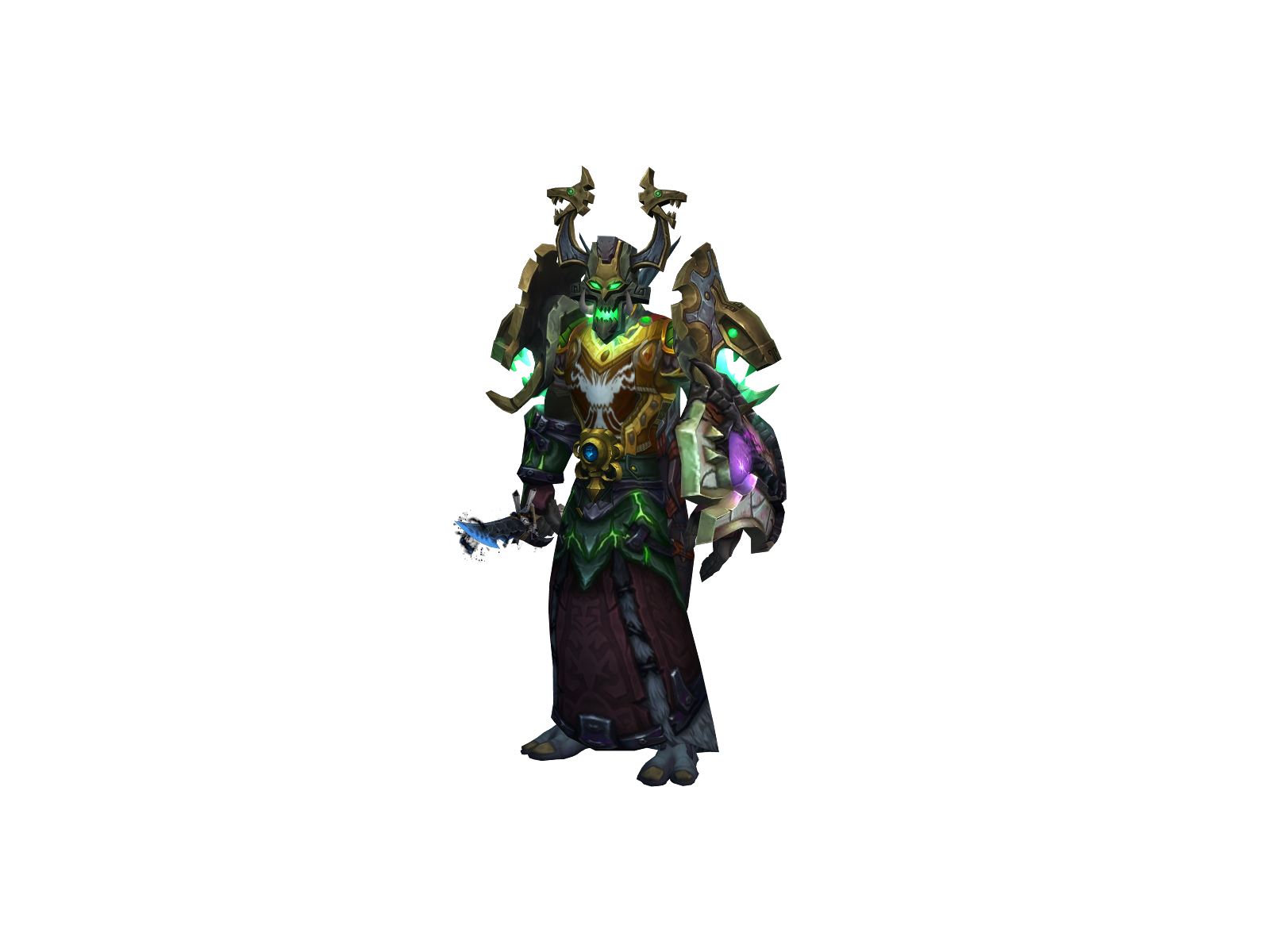 Neblon 3D character render