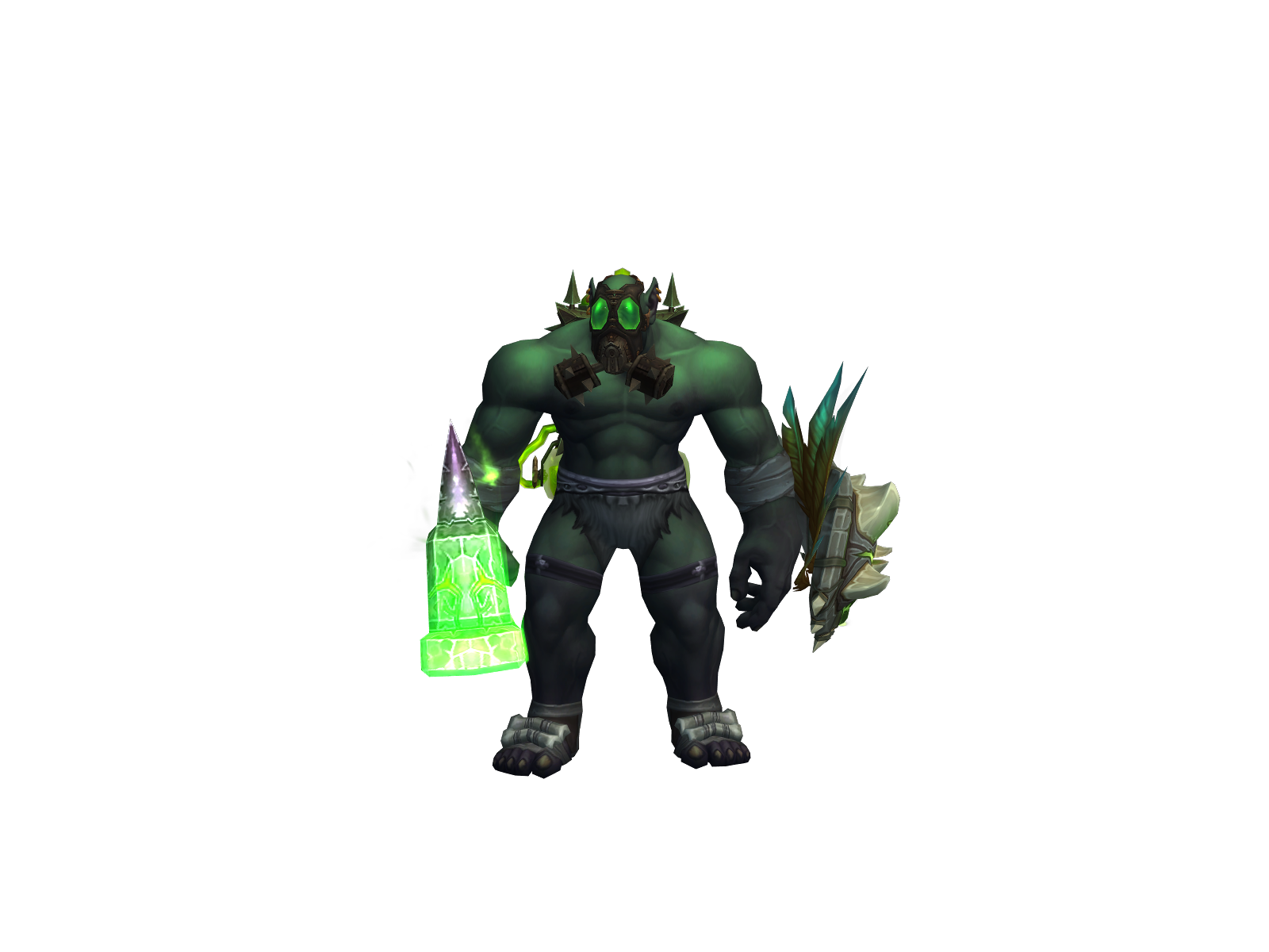 Piromba 3D character render