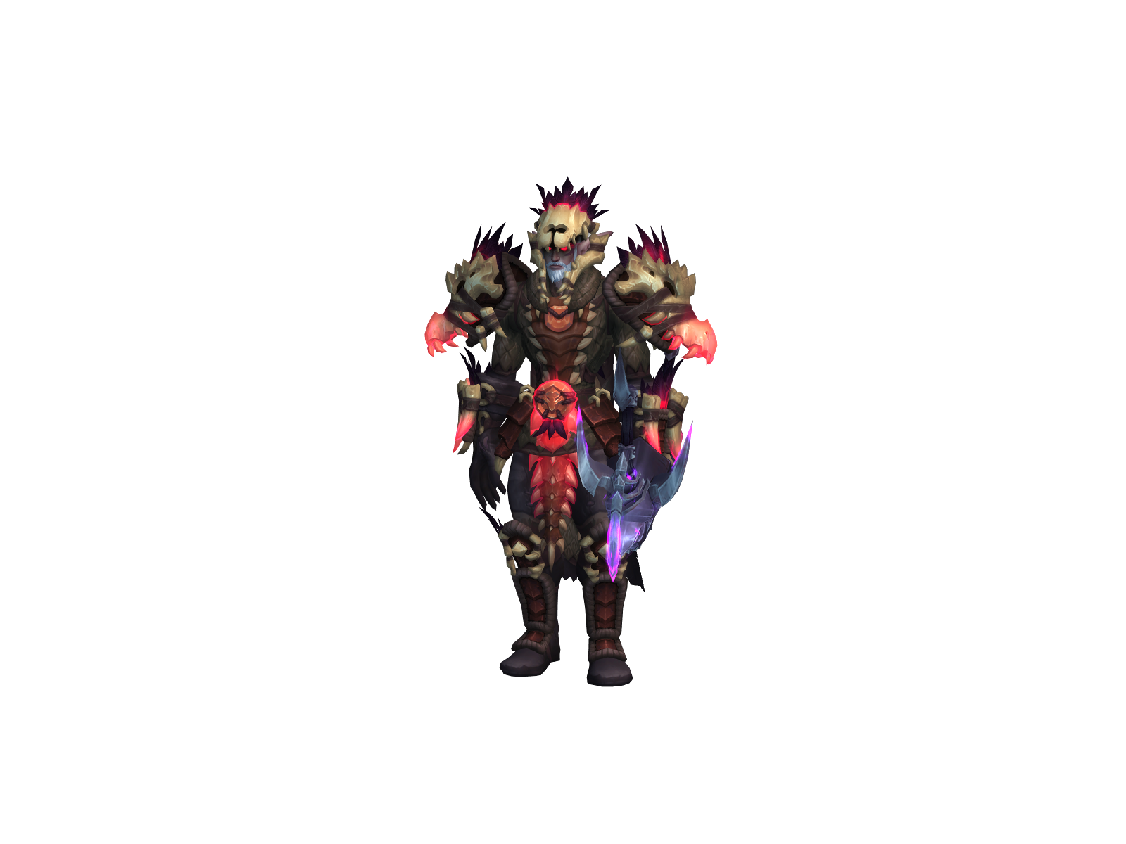 Pirulifrio 3D character render