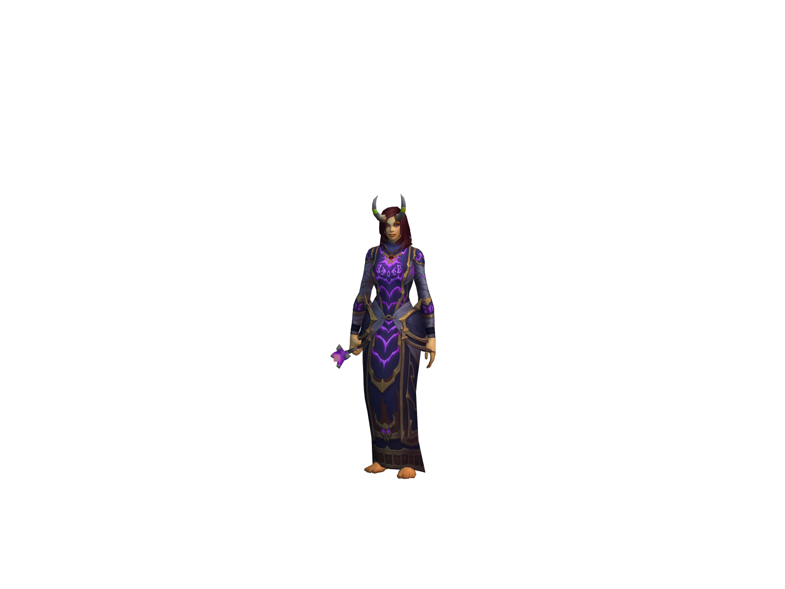Véloria 3D character render