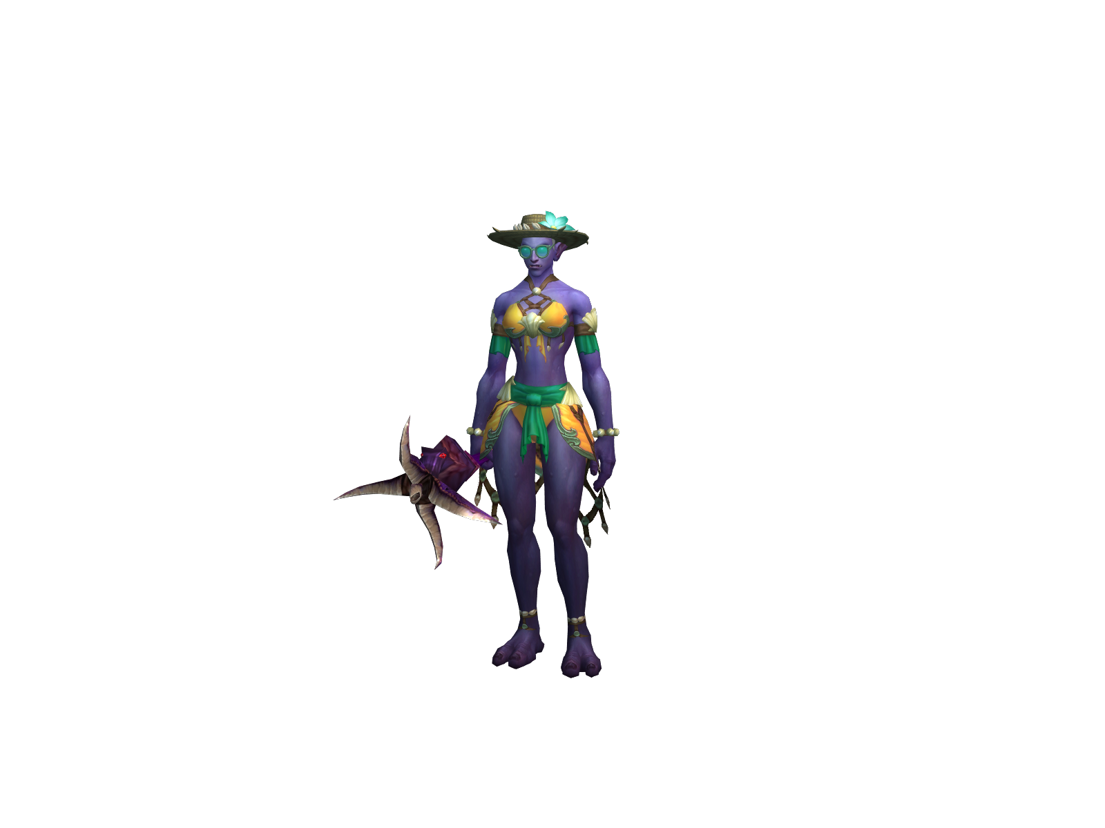 Kalinzani 3D character render