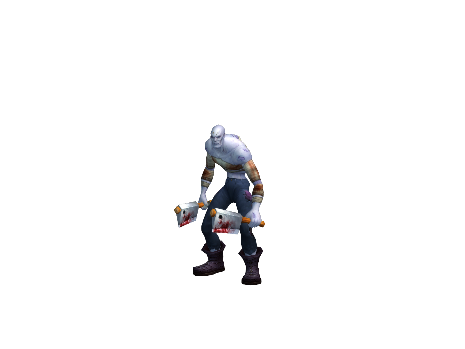 Buttsbe 3D character render