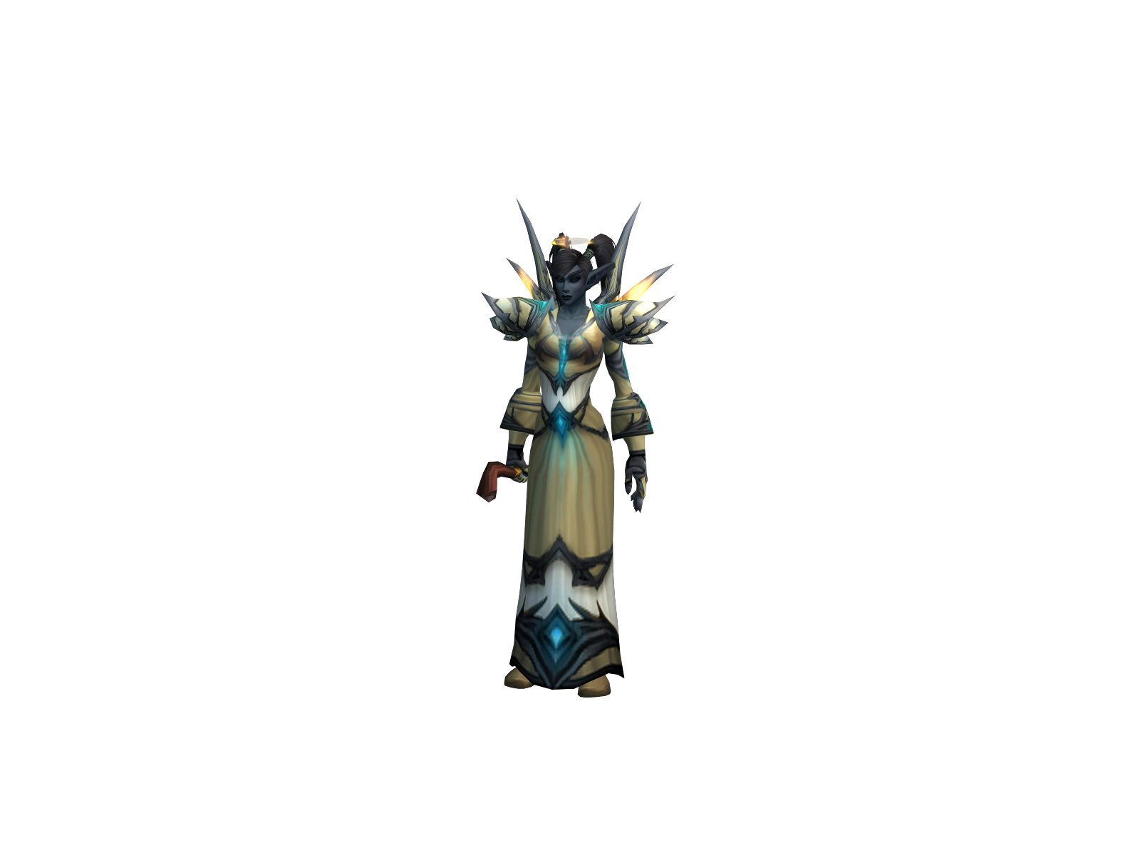 Finessed 3D character render