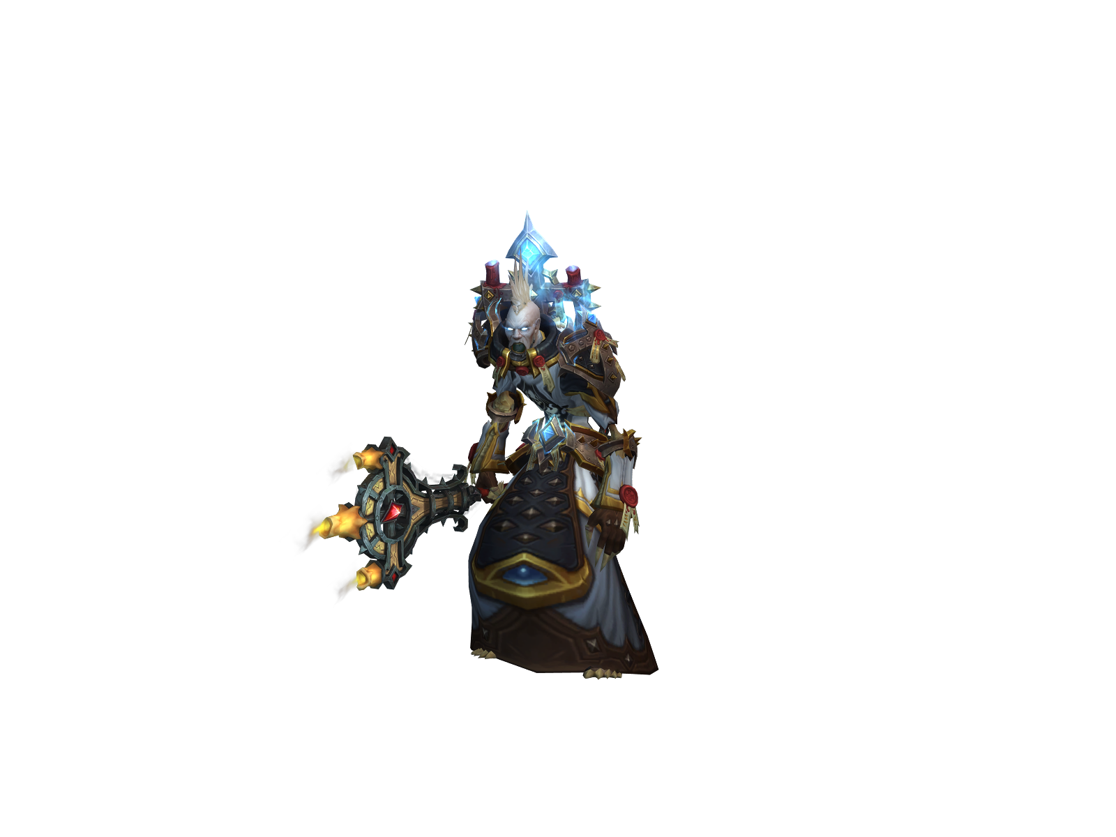 Graveydiscit 3D character render