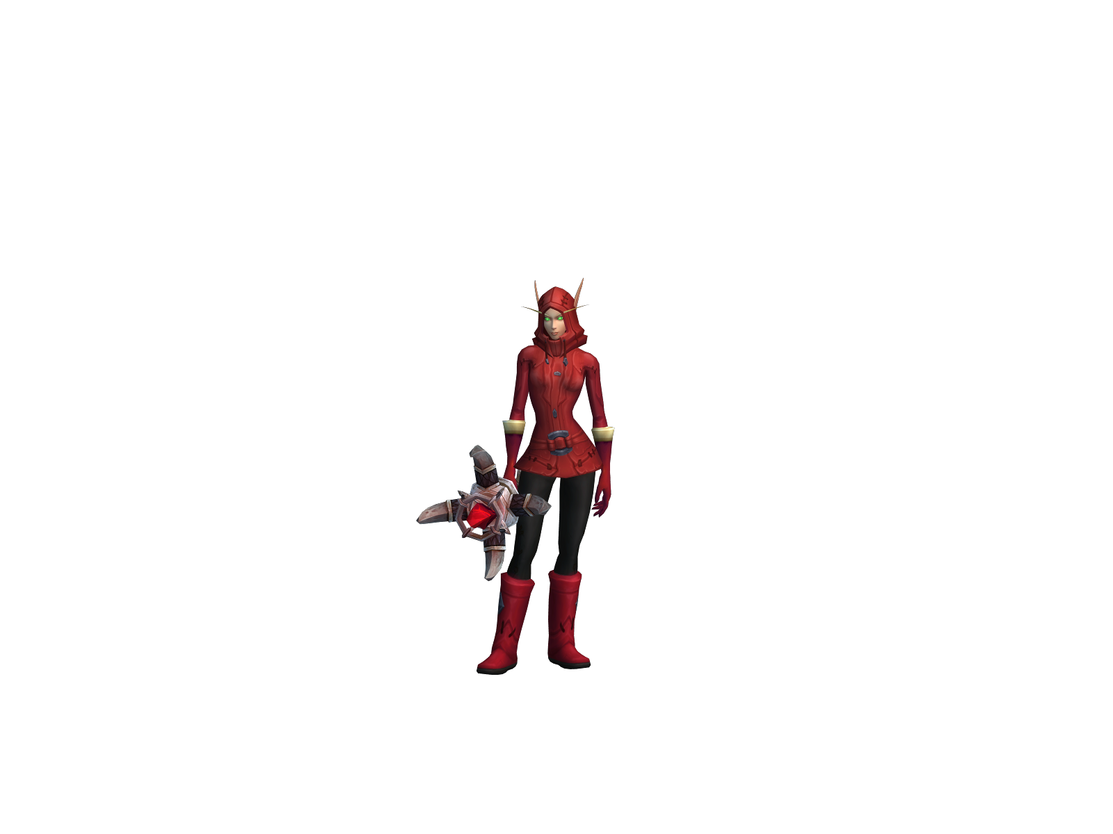 Ruudee 3D character render