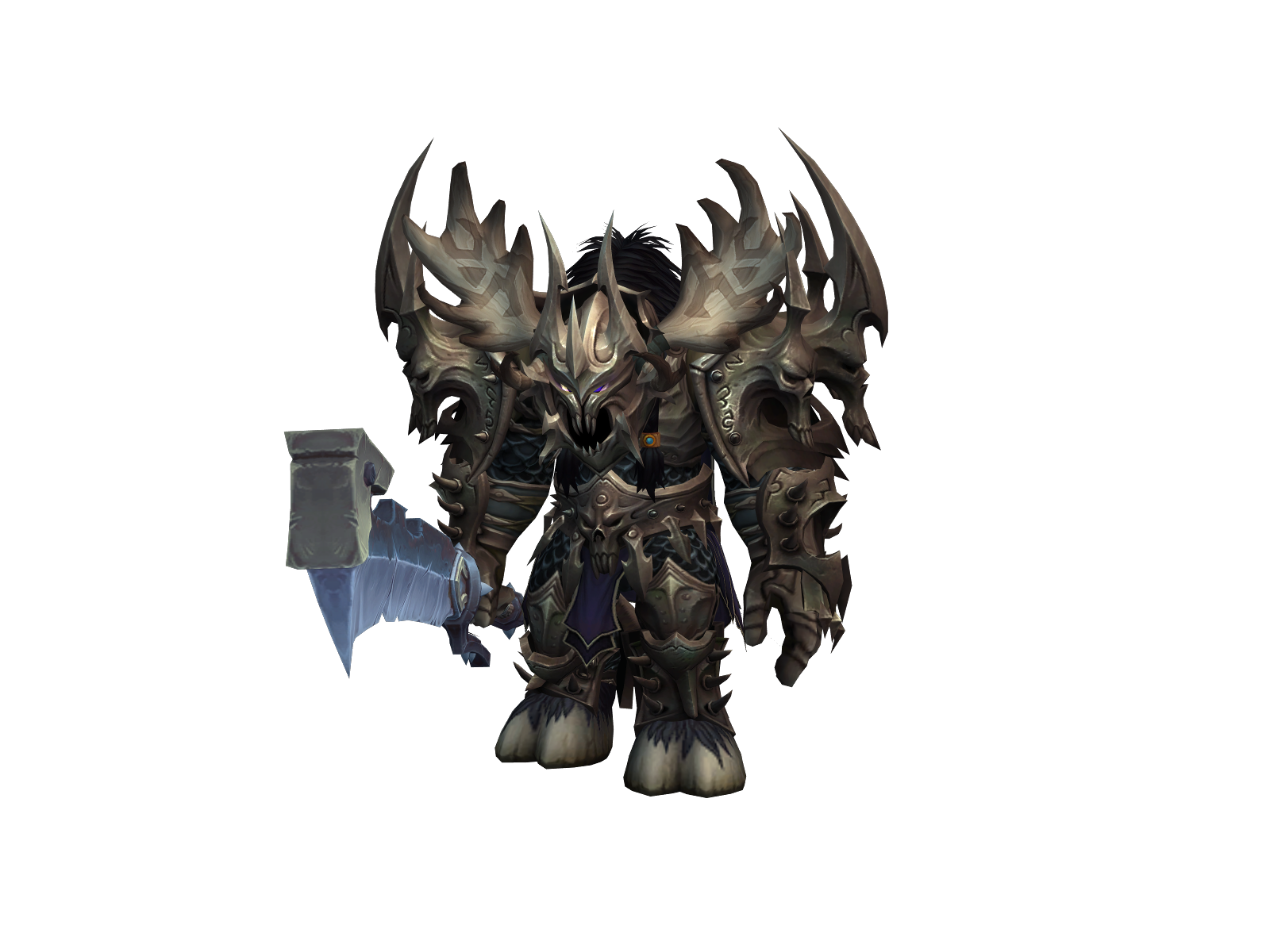 Maybedead 3D character render