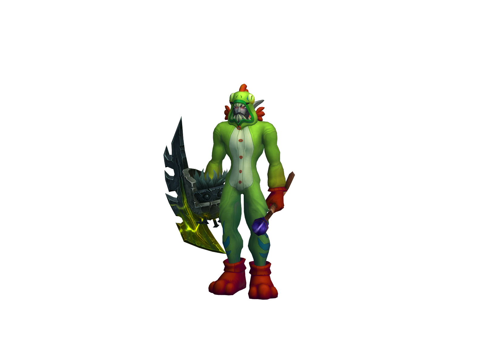 Fandest 3D character render