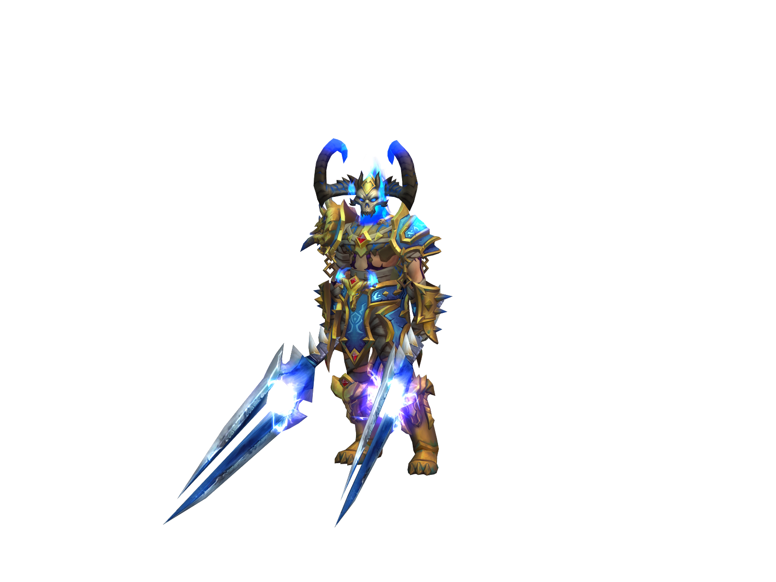 Aiderion 3D character render
