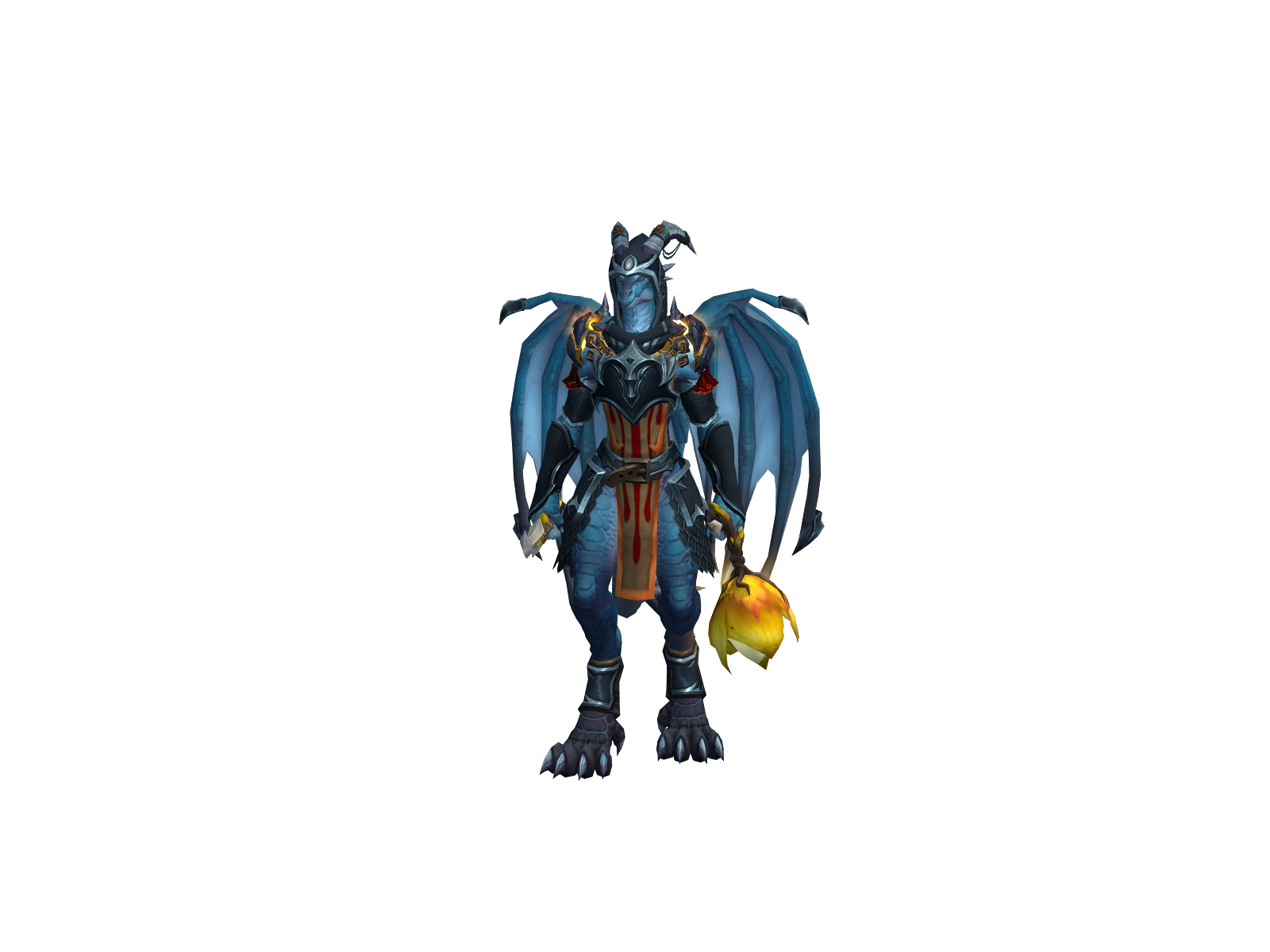 Mantadd 3D character render
