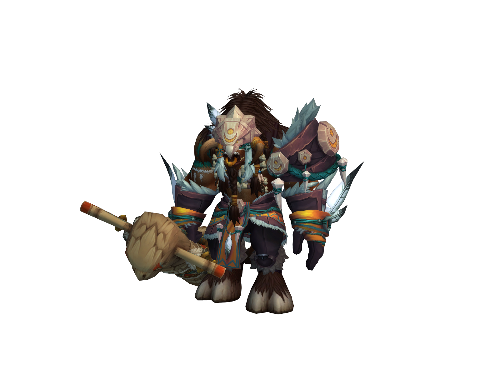 Moali 3D character render