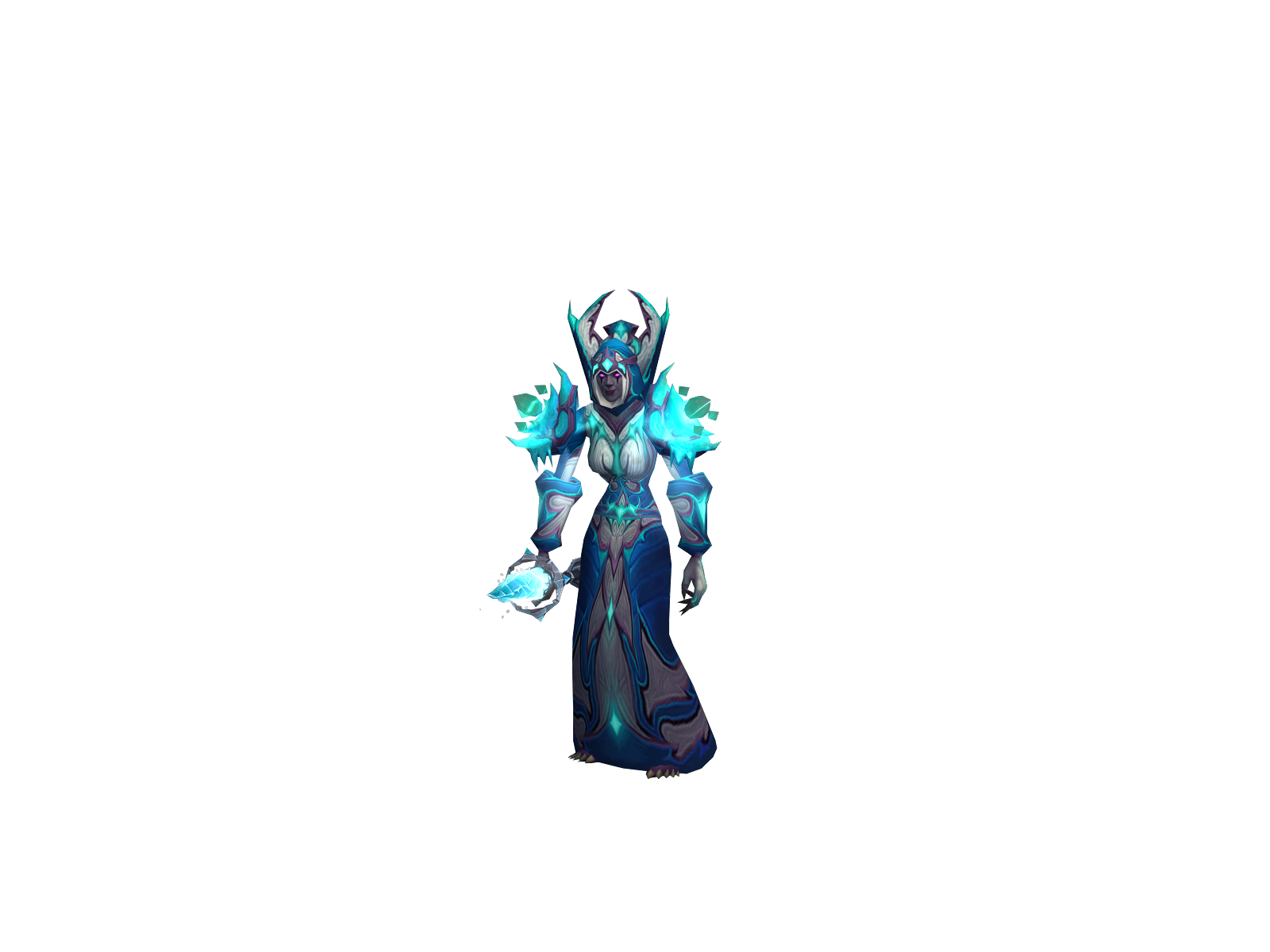 Åquå 3D character render