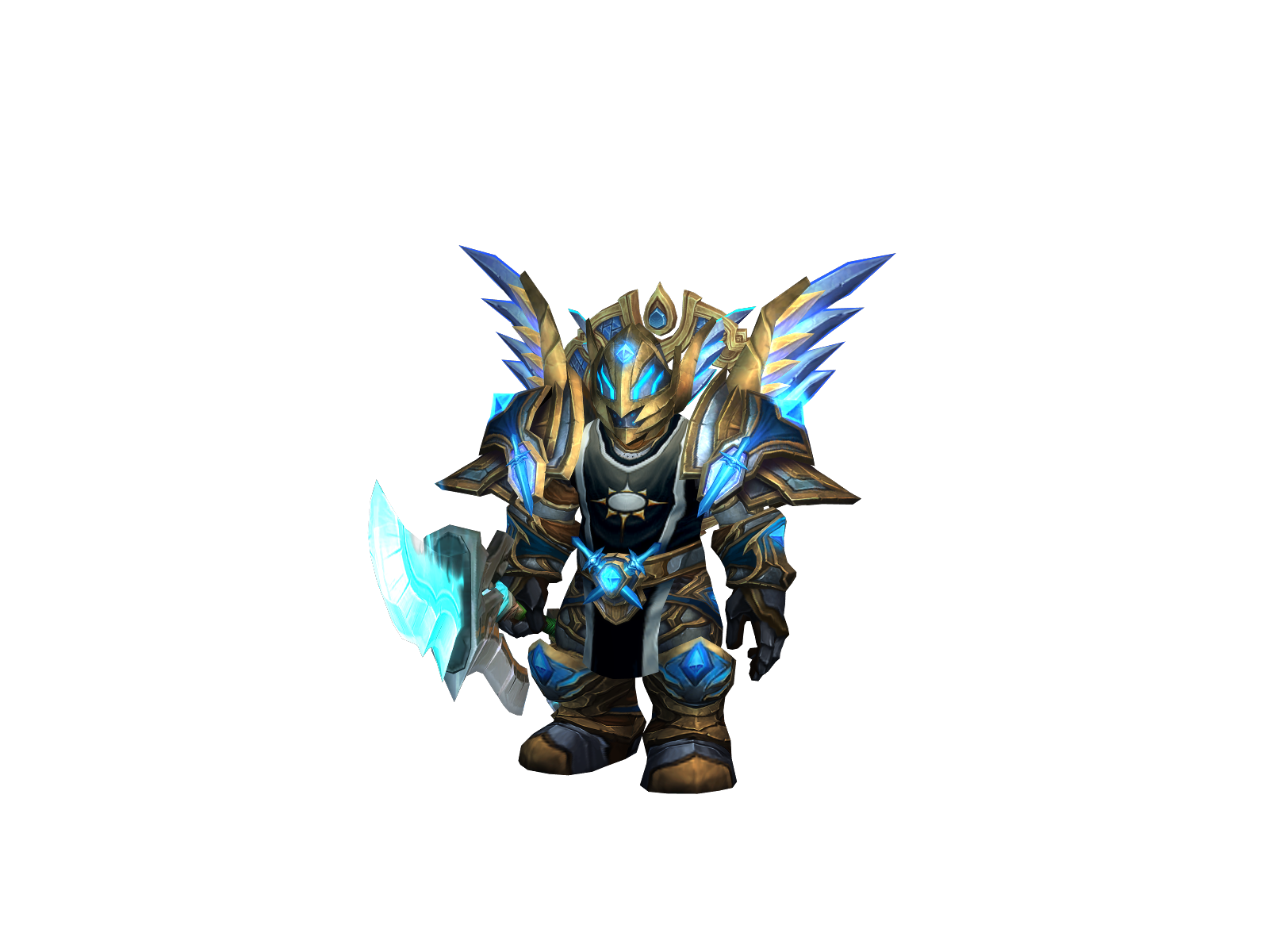 Khramps 3D character render