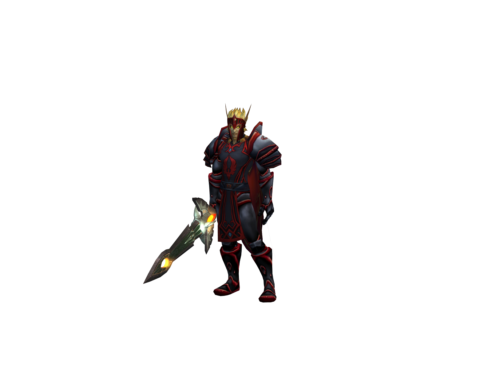 Blessedhawk 3D character render