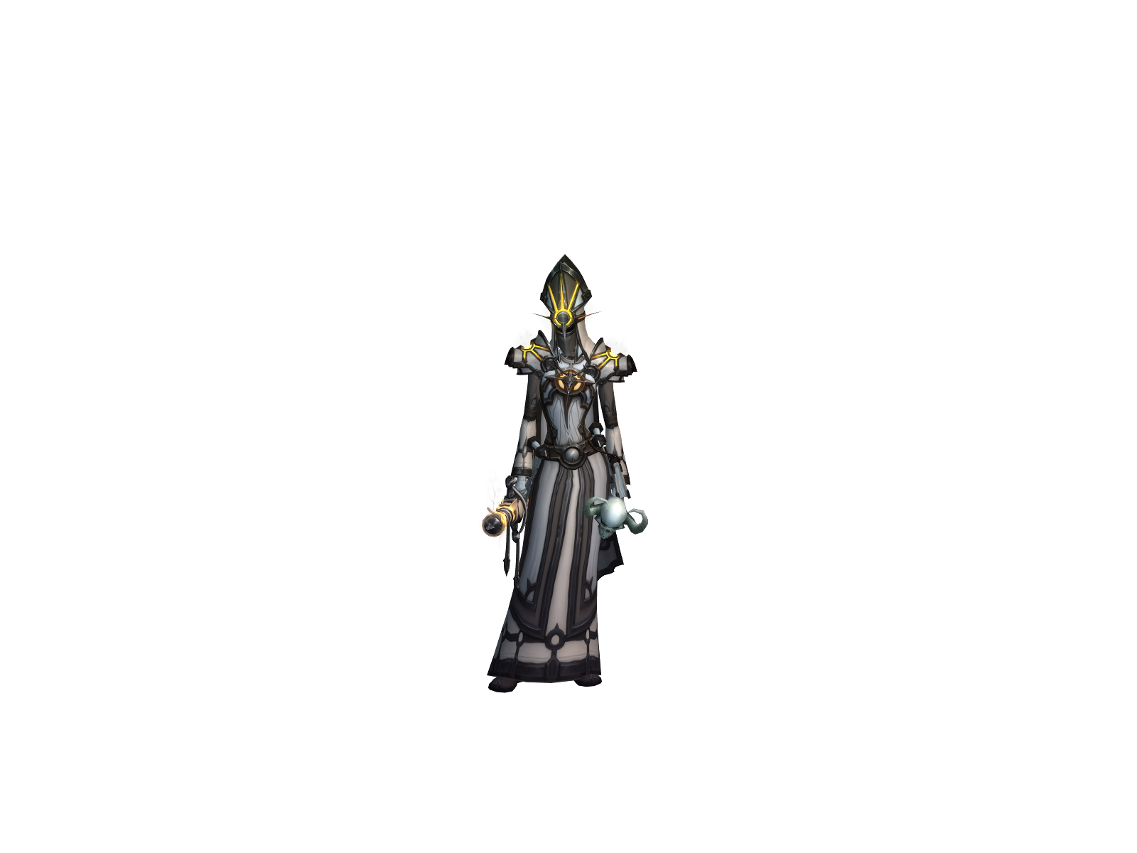 Priszcilla 3D character render