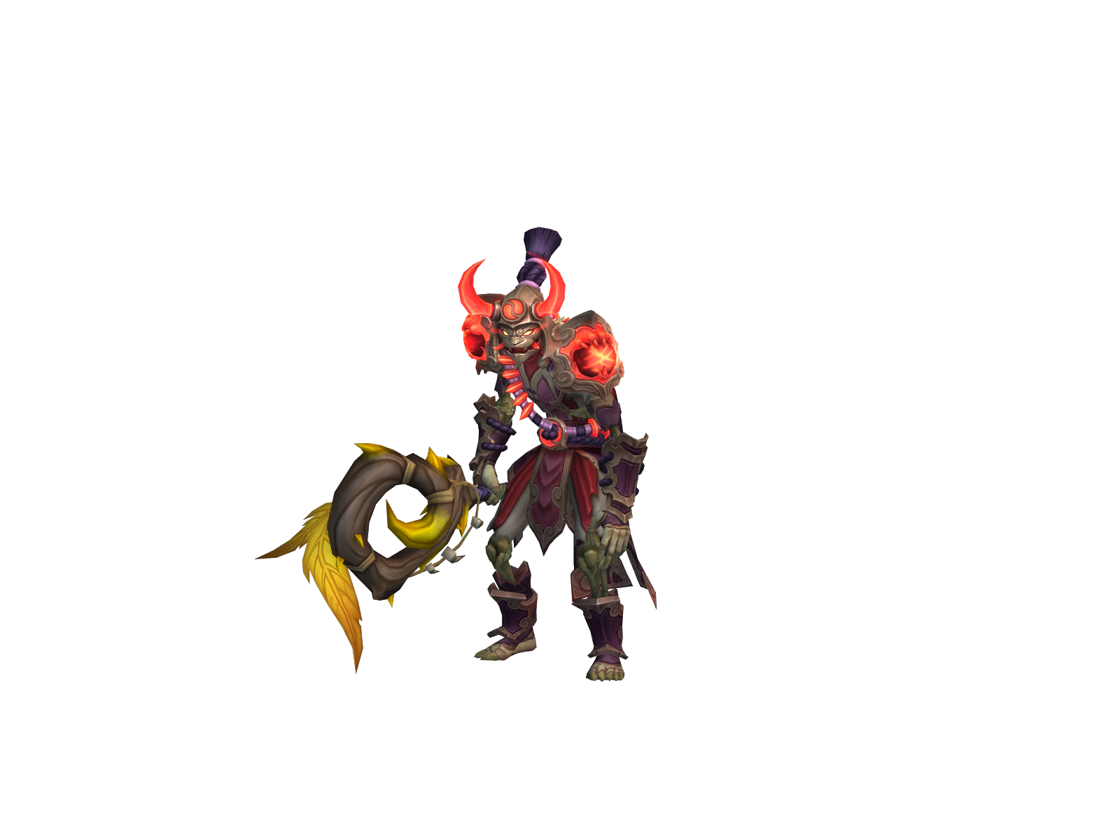 Sparde 3D character render