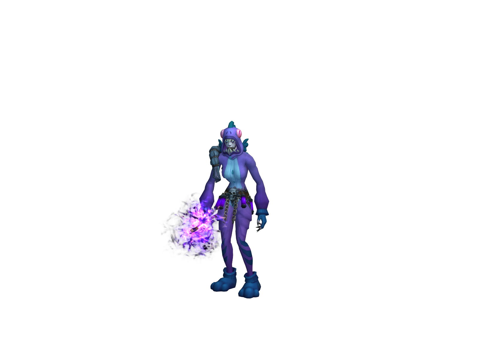 Wooaah 3D character render