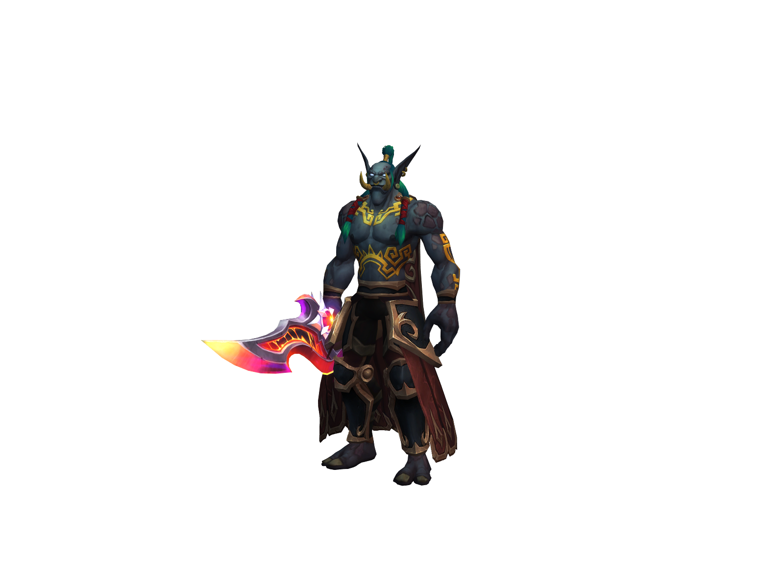 Bêrú 3D character render