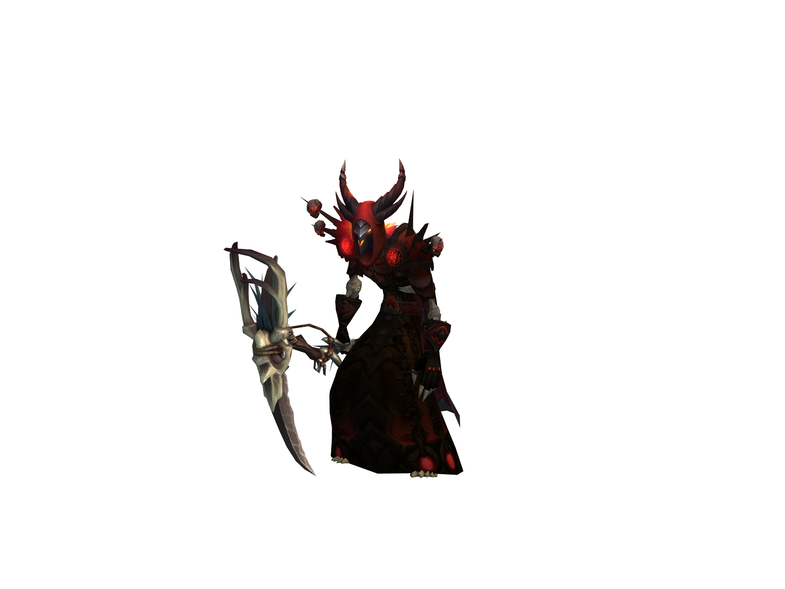 Boneterror 3D character render