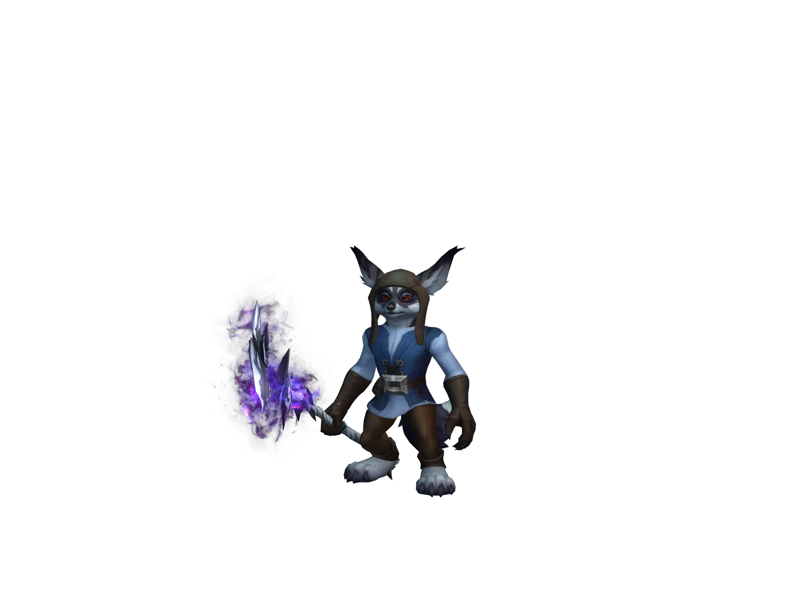 Stuhi 3D character render