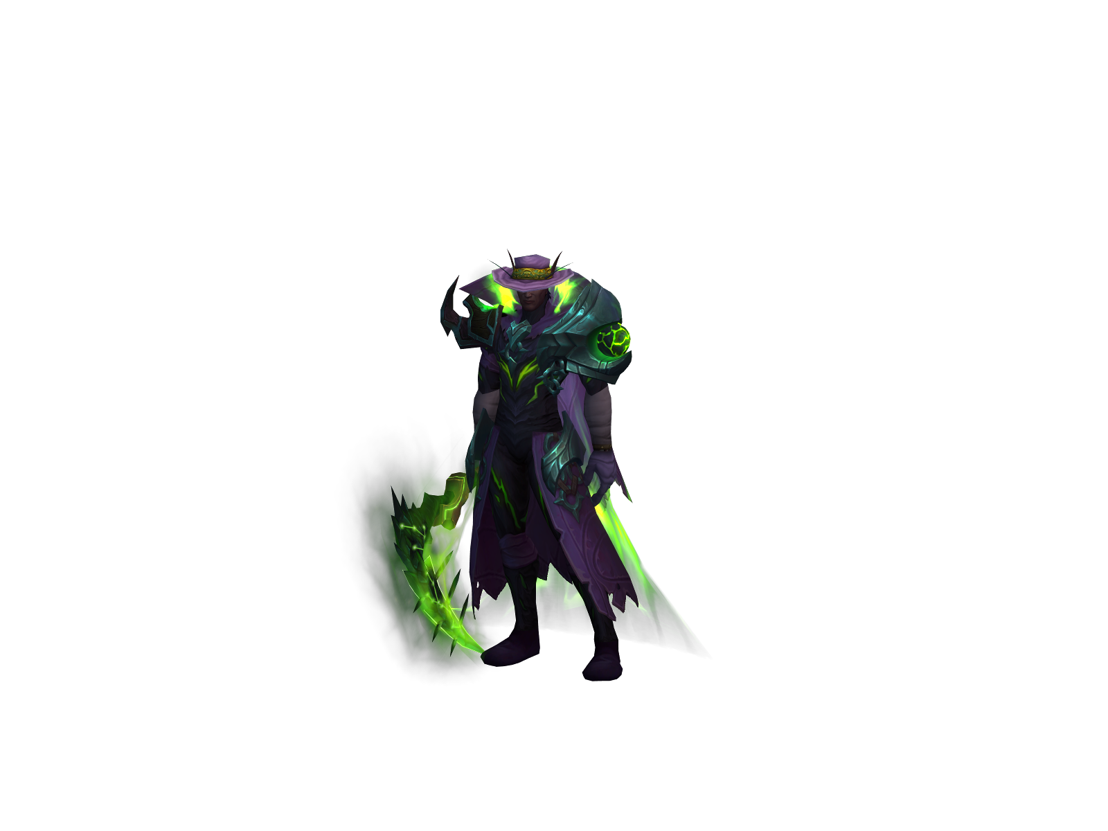 Hirudinea 3D character render