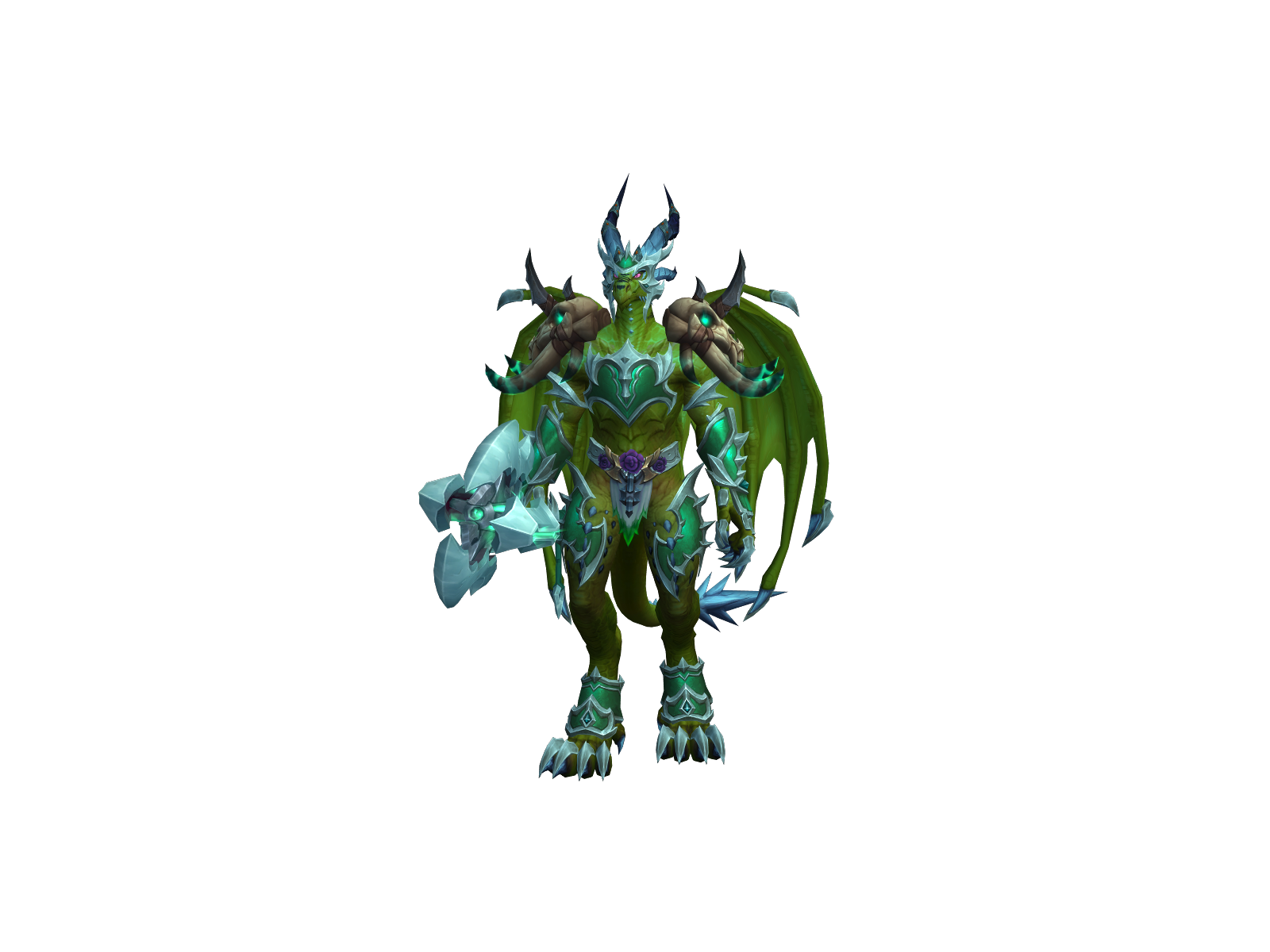 Deathdraco 3D character render