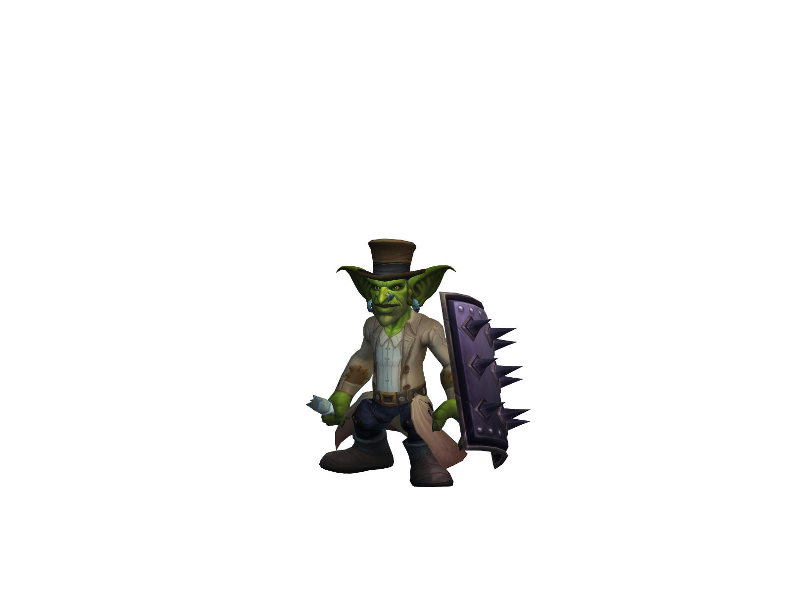 Ecoshaman character render