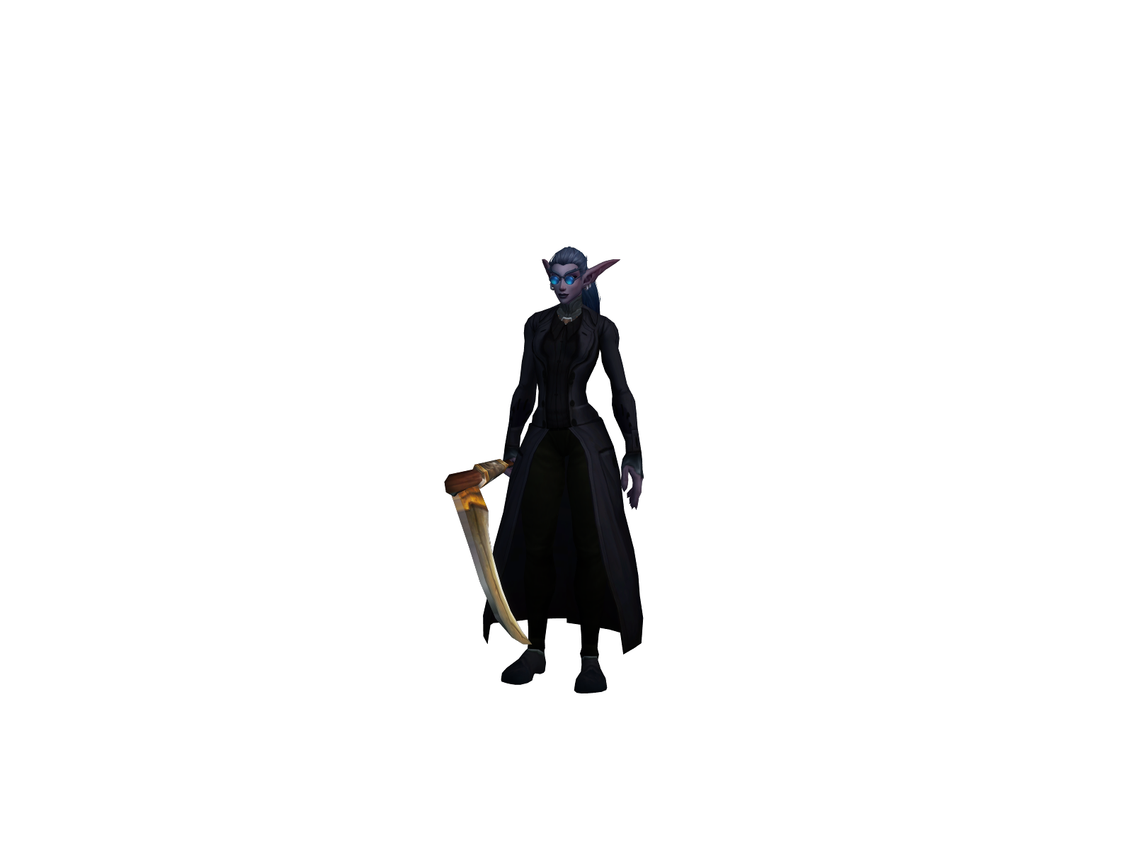 Kwondru 3D character render