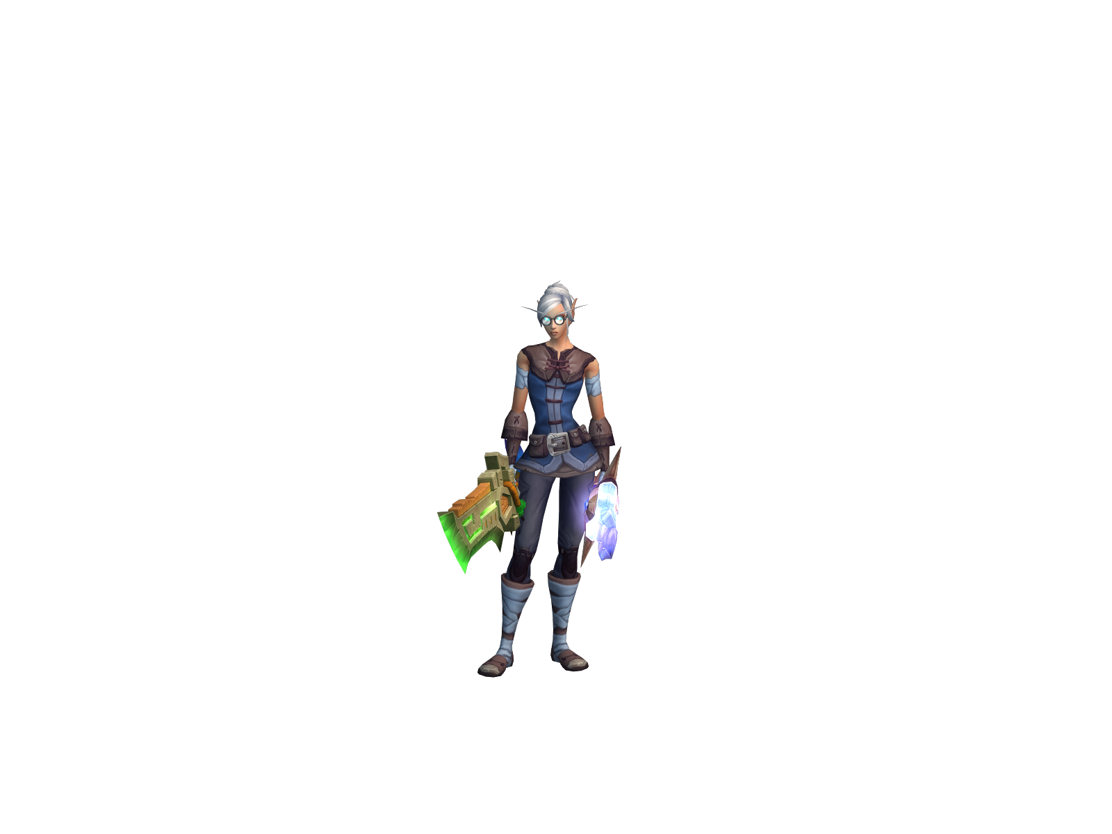 Vrchfiend 3D character render