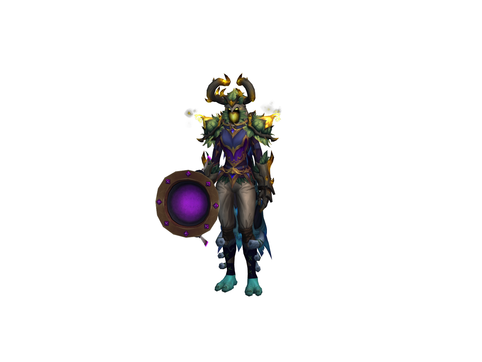 Zarraly 3D character render