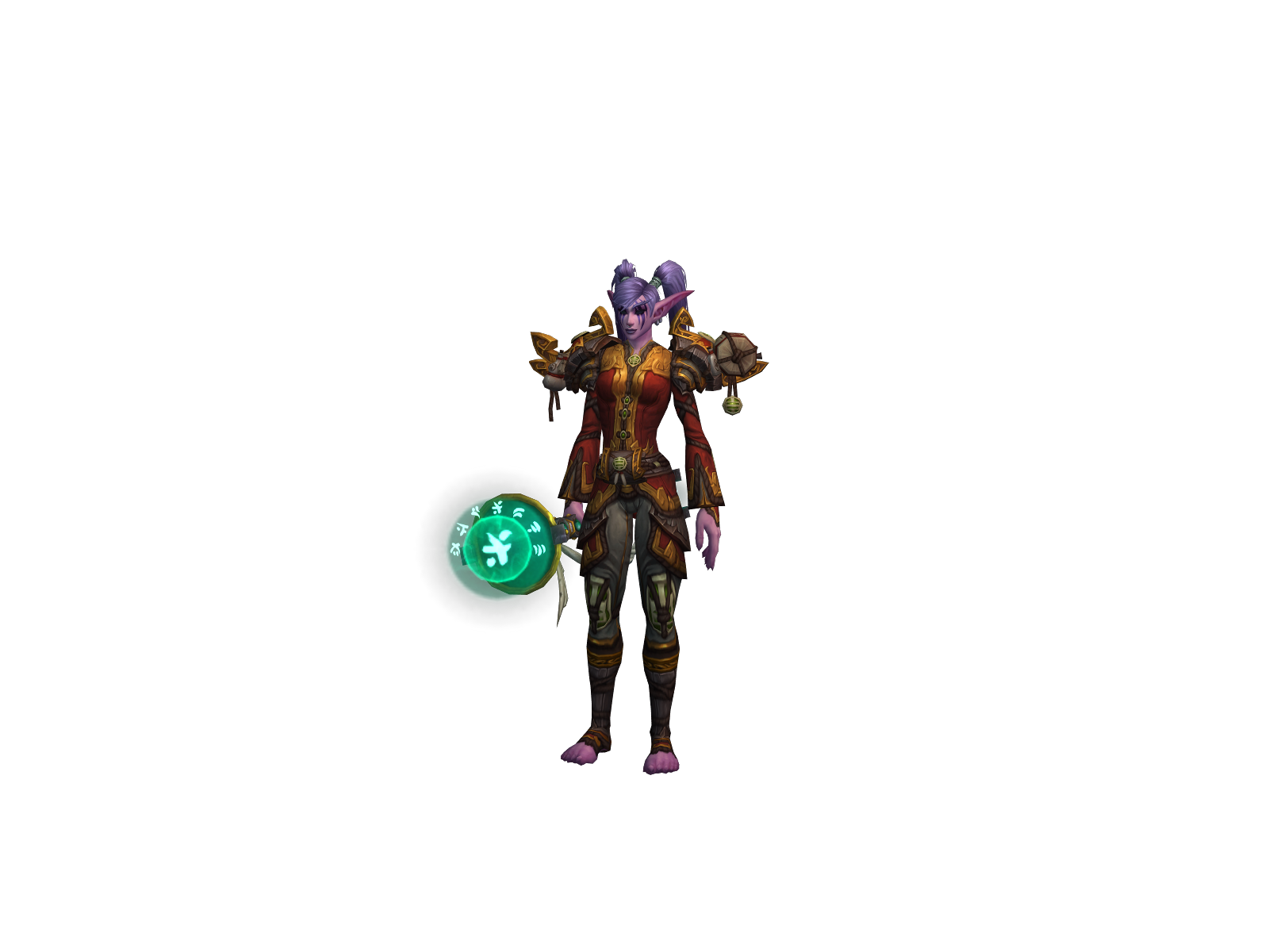 Doompoon 3D character render