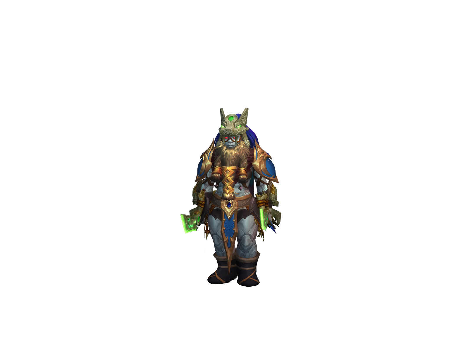 Warwagonrog 3D character render