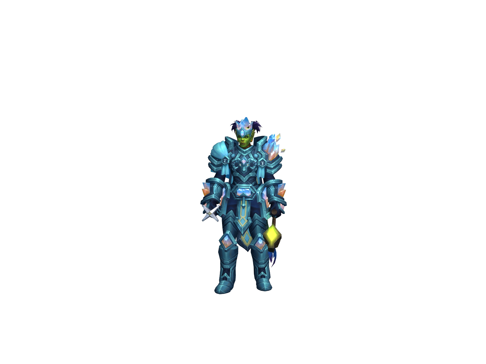 Mmoe 3D character render
