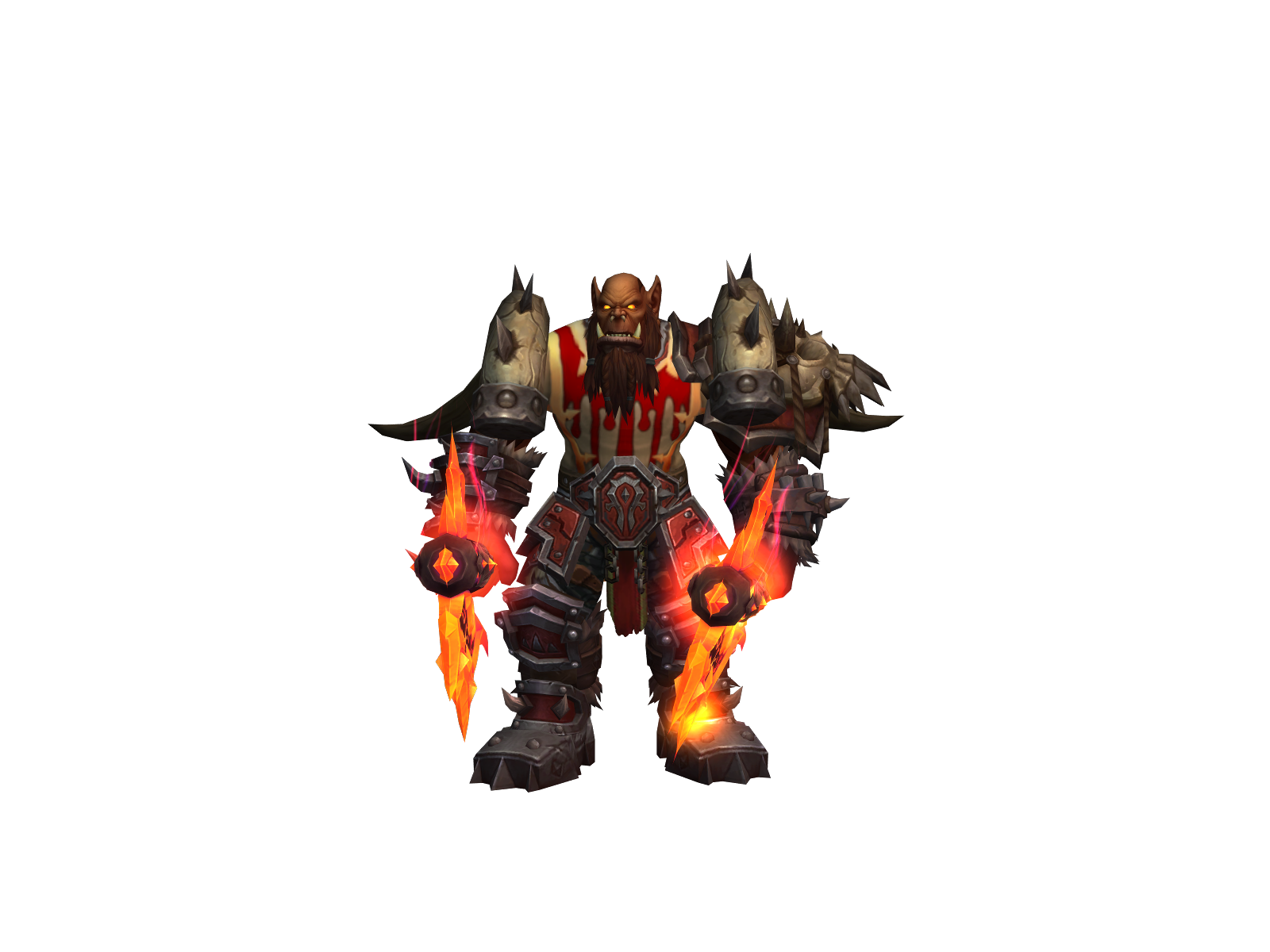 Qzark 3D character render