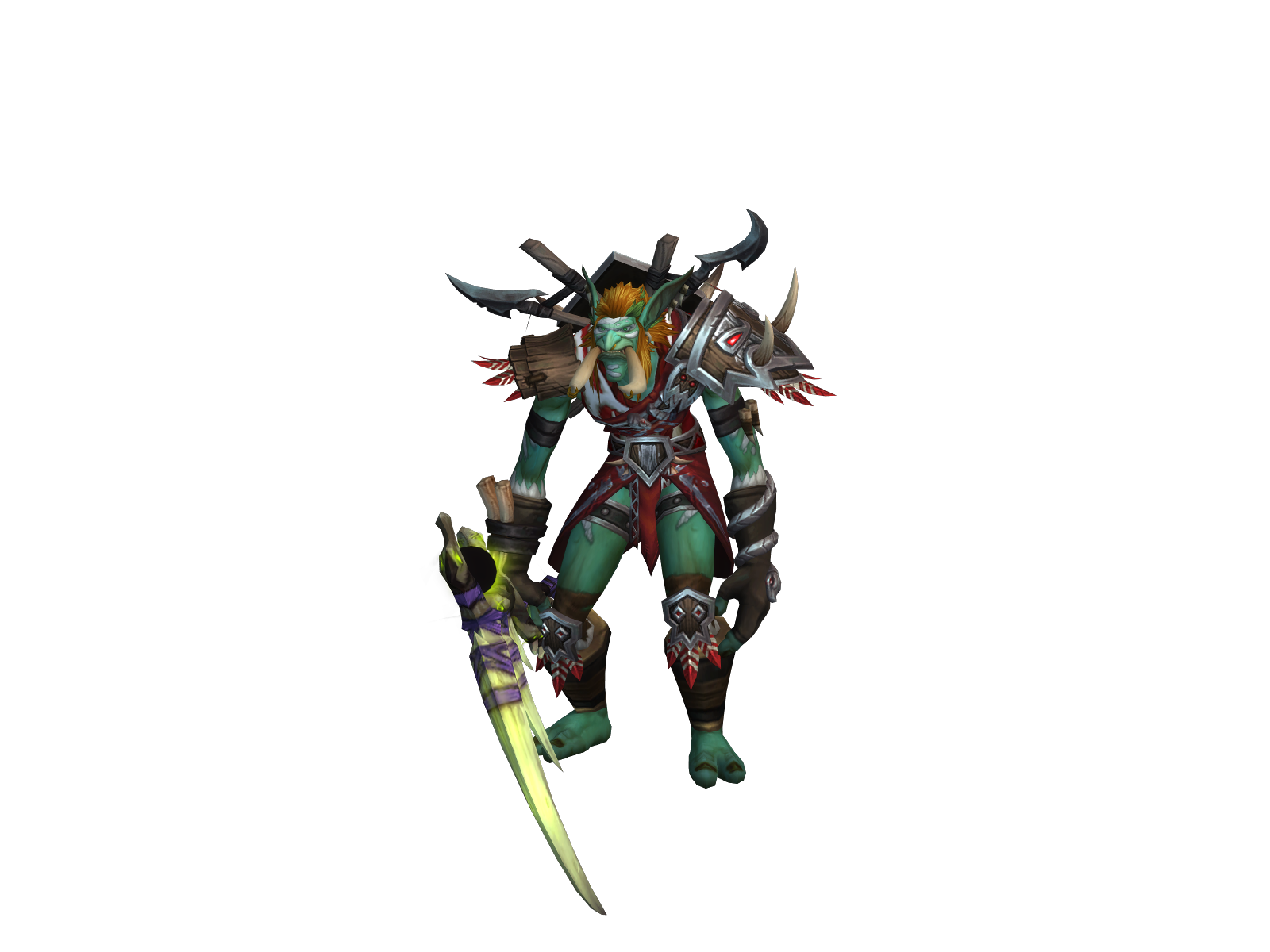 Lúiz 3D character render