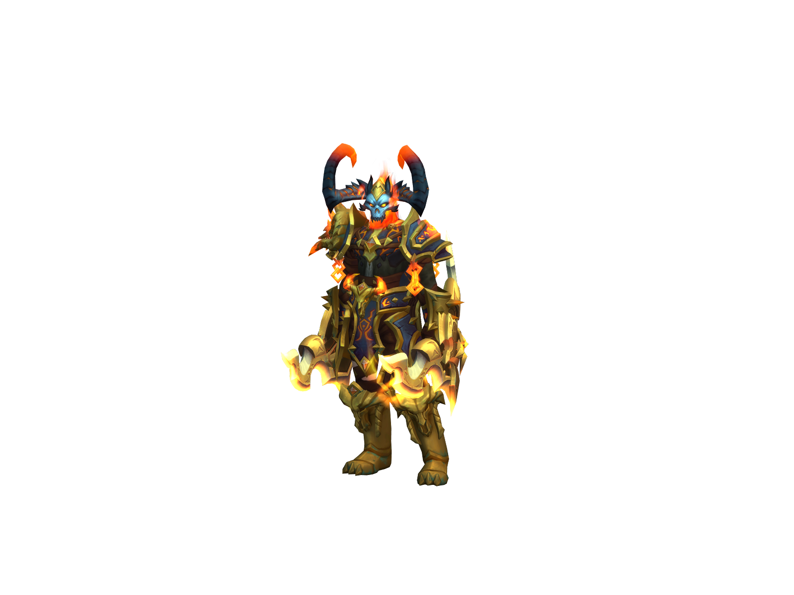 Demonleàf 3D character render