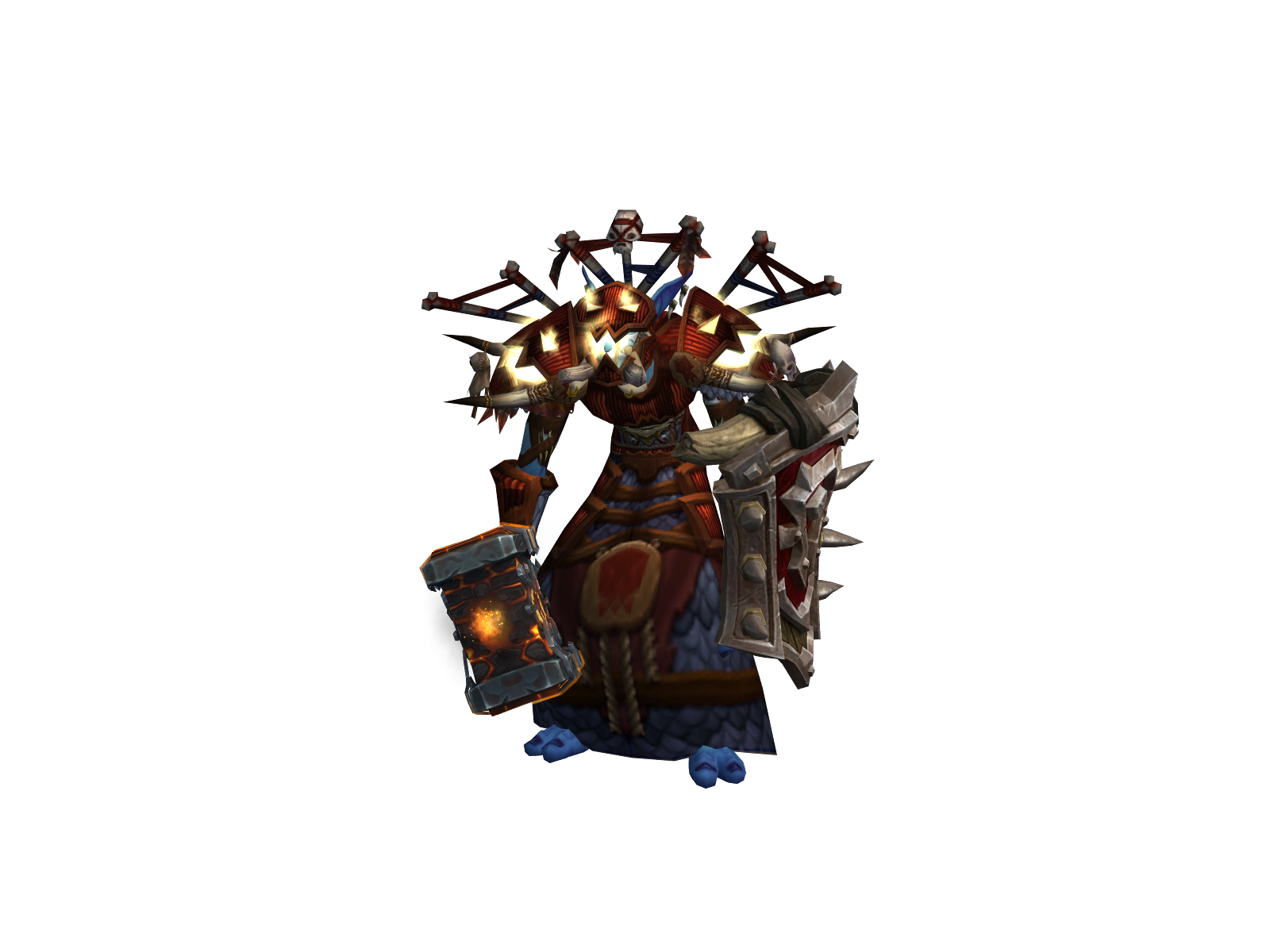 Cataratoso 3D character render
